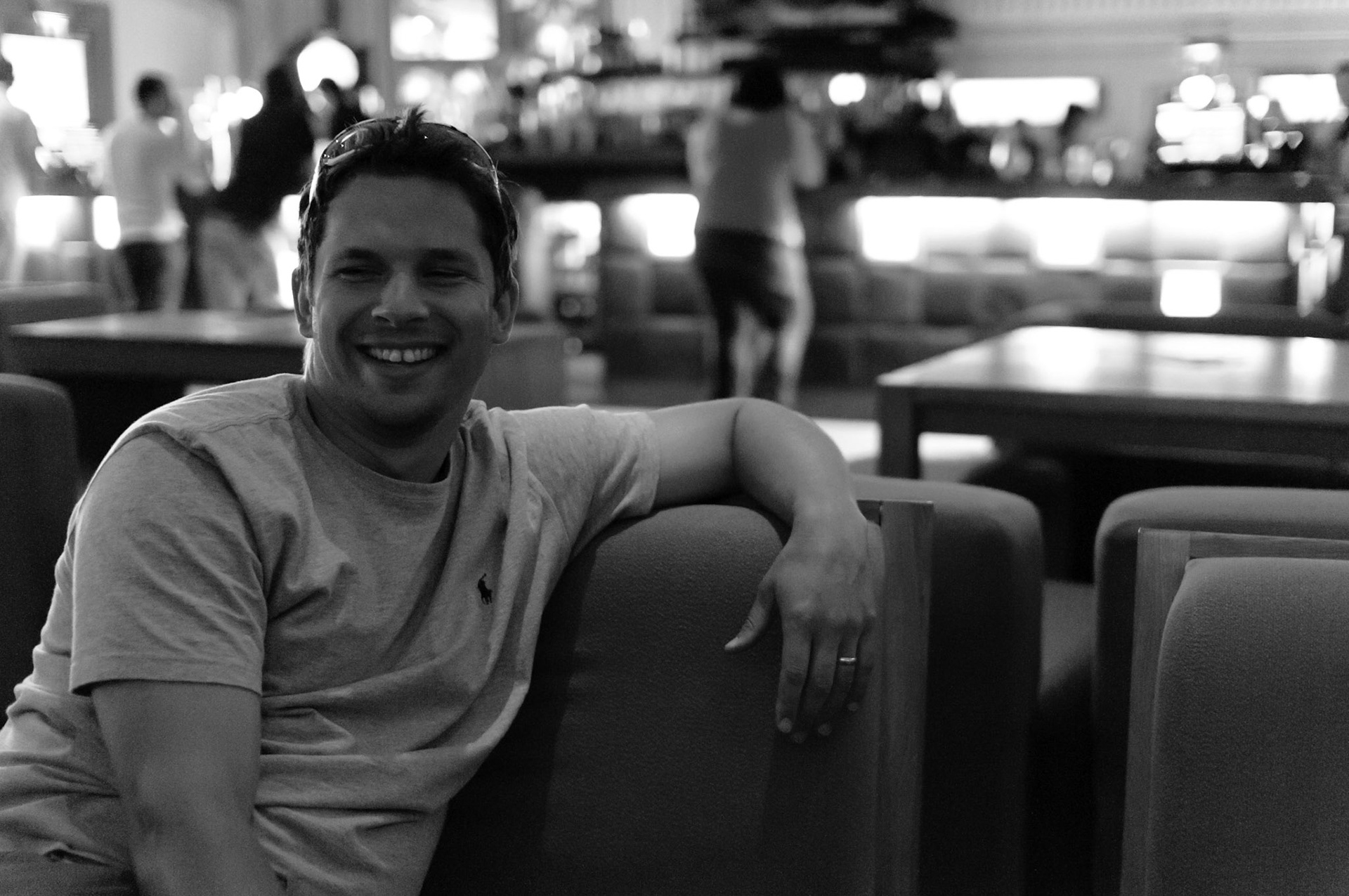 Drinks in Ashton Lane, Glasgow