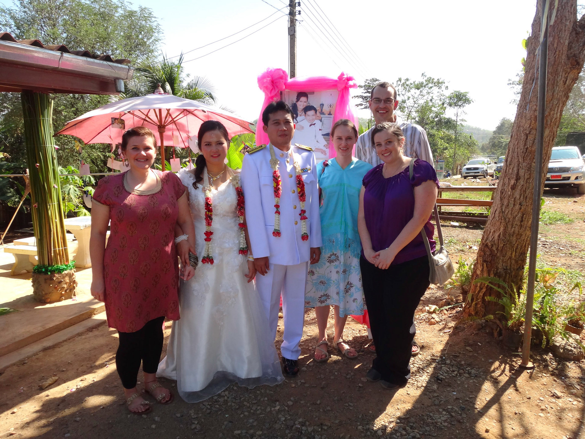 We were invited to the wedding of the sister of one of the KRCH nurses