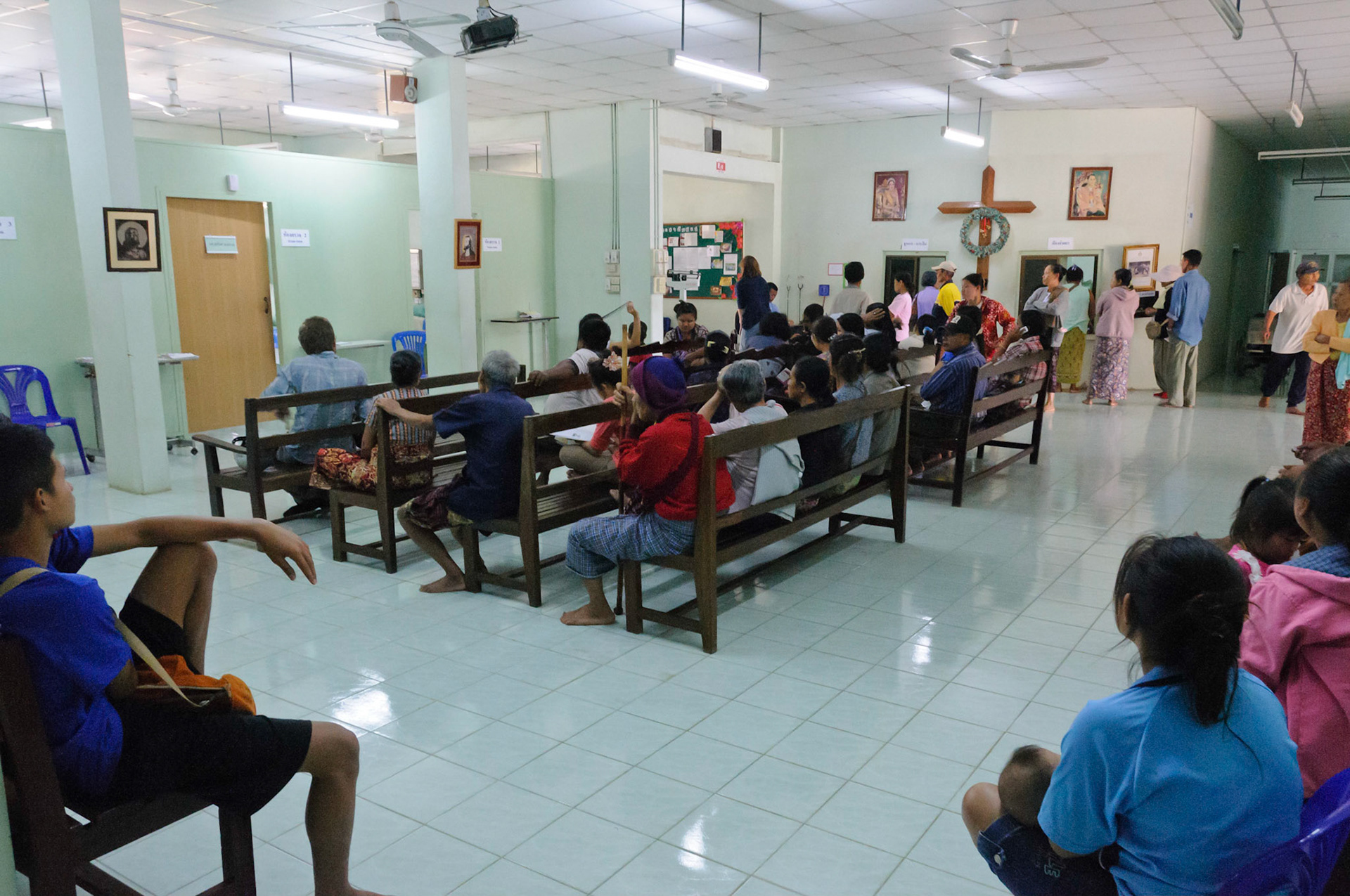 The outpatients department