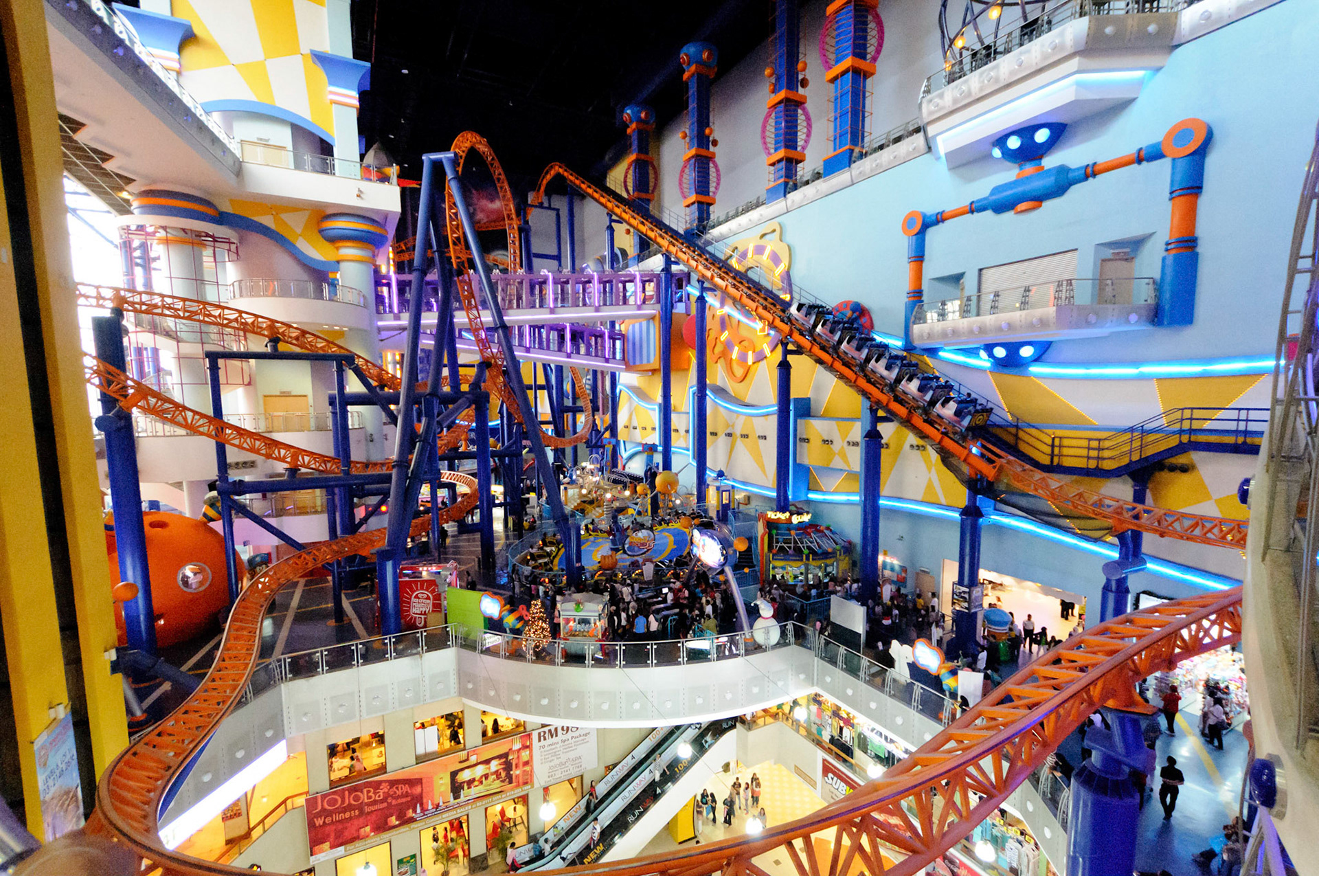 Times Square Theme Park, inside Berjaya Times Square shopping mall