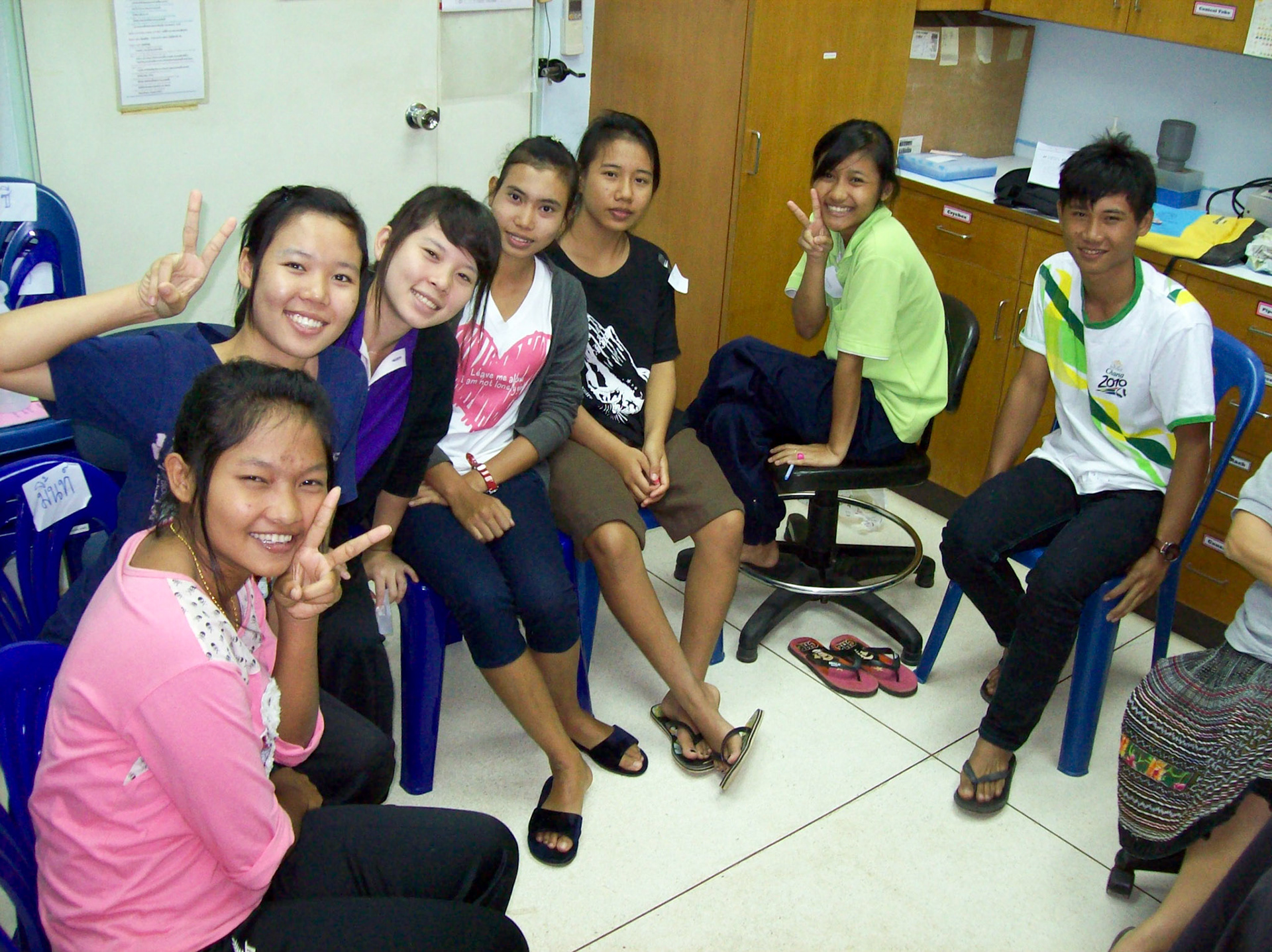 English lesson at the hospital