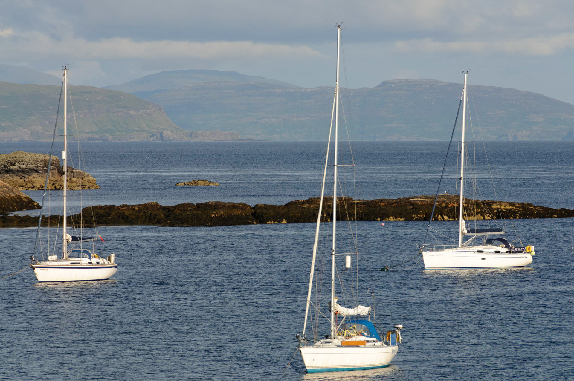 The yacht Peter skippered for the 109 boys sailing trip in 2006.