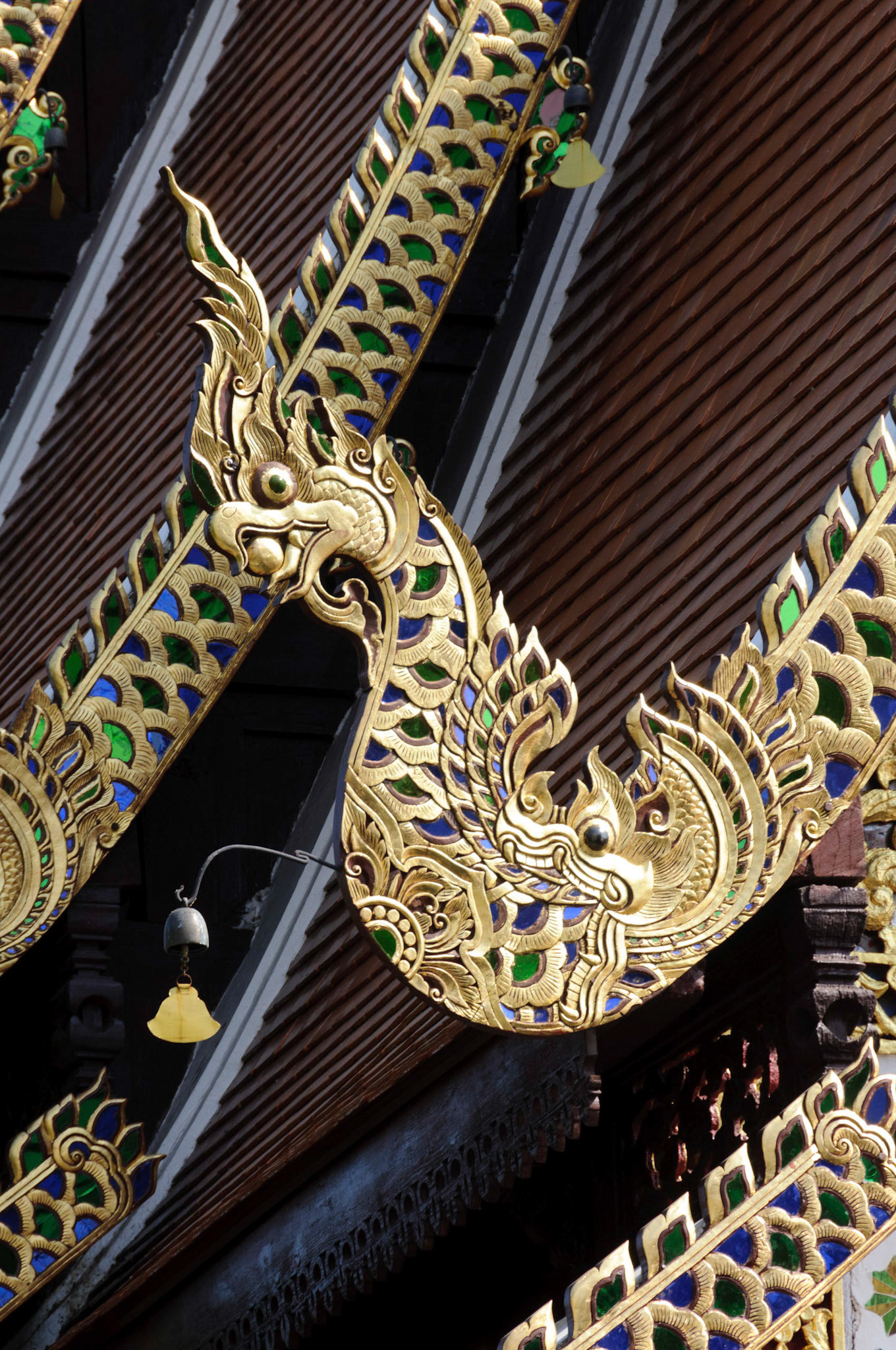 Roof detail, Wat Ketkarem, Chiang Mai