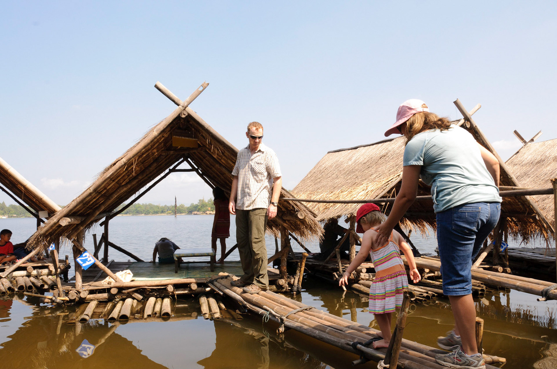 Lunch on the water at Huay Teung Thao Reservoir,  Chiang Mai