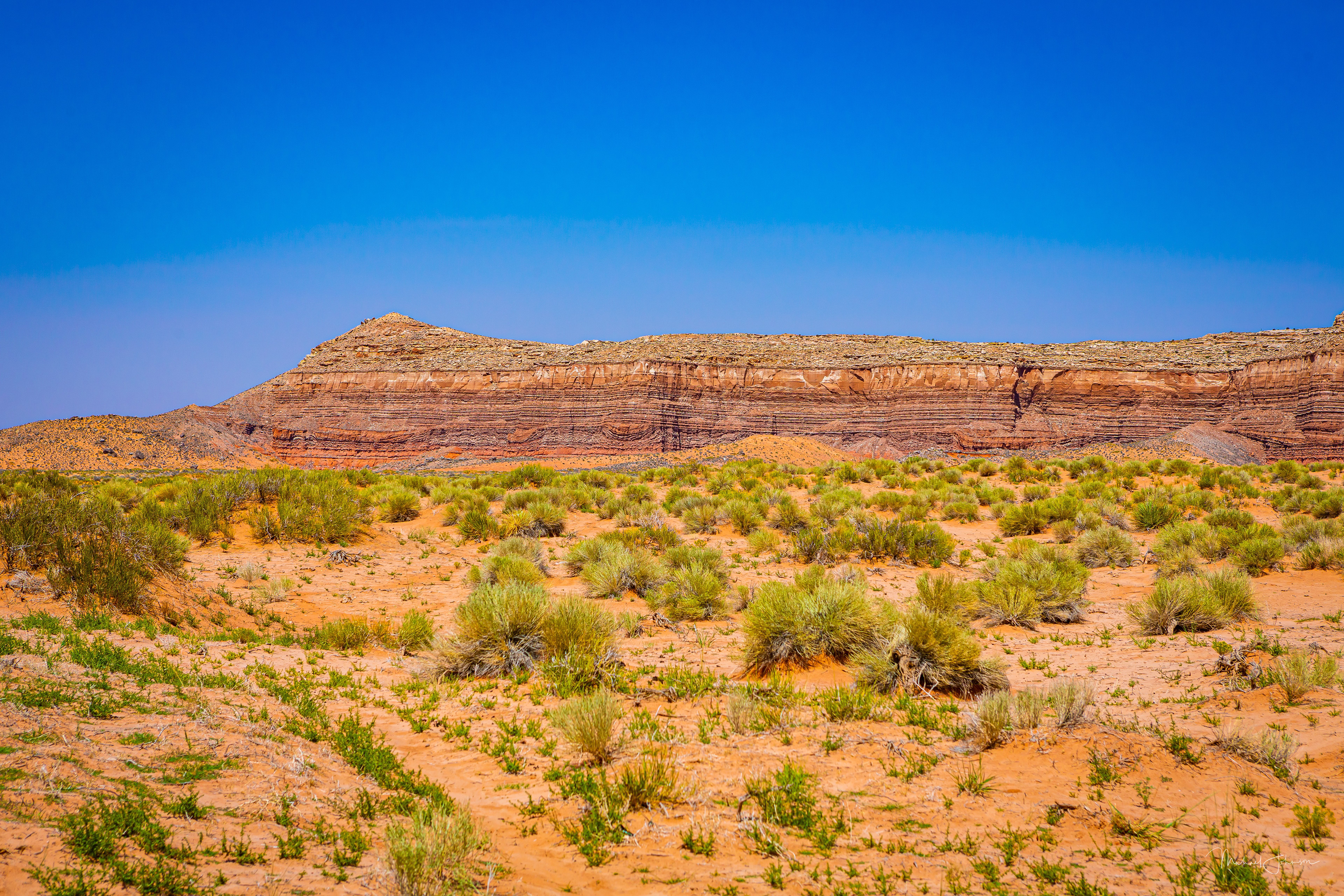 The Road to Monument Valley