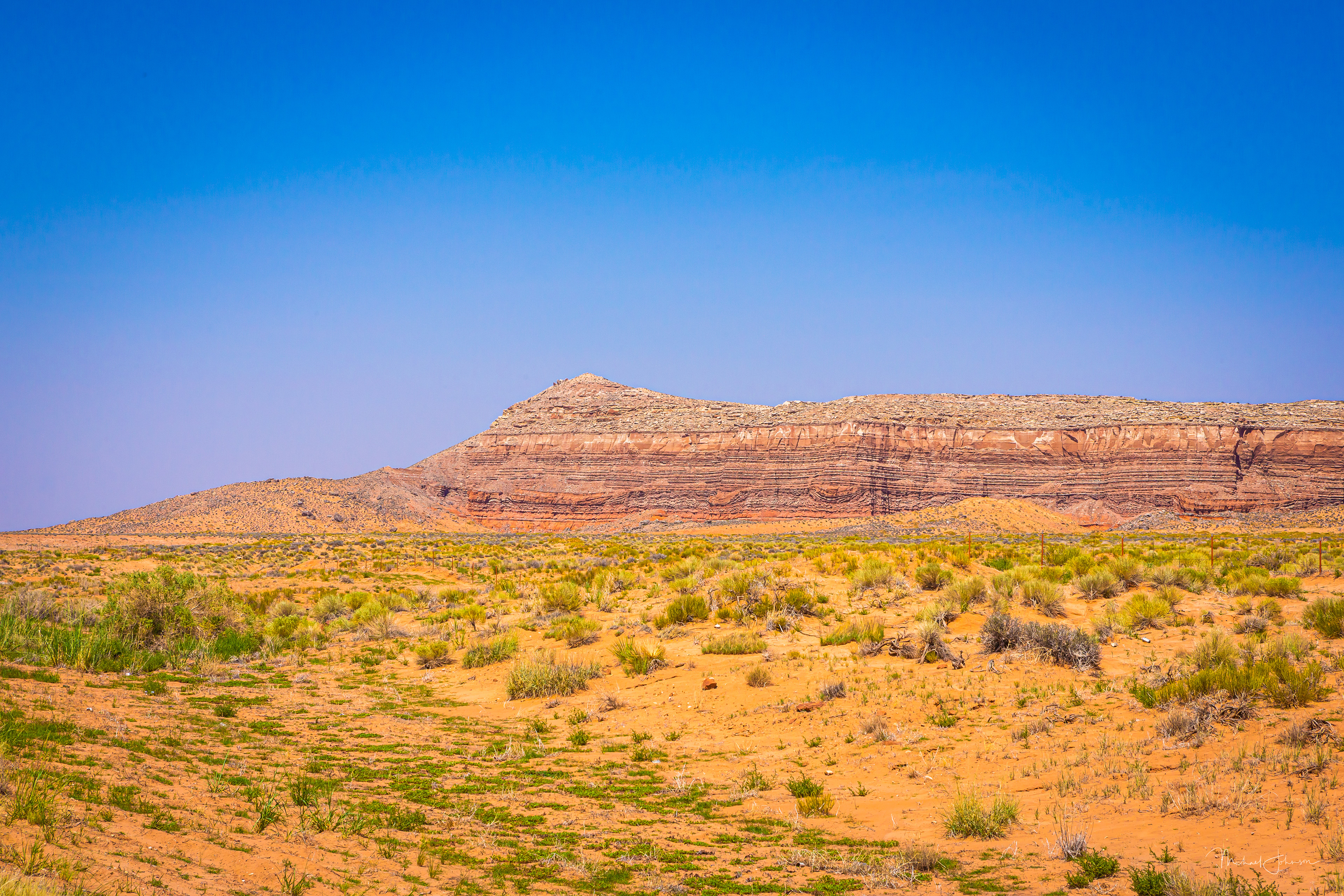 The Road to Monument Valley