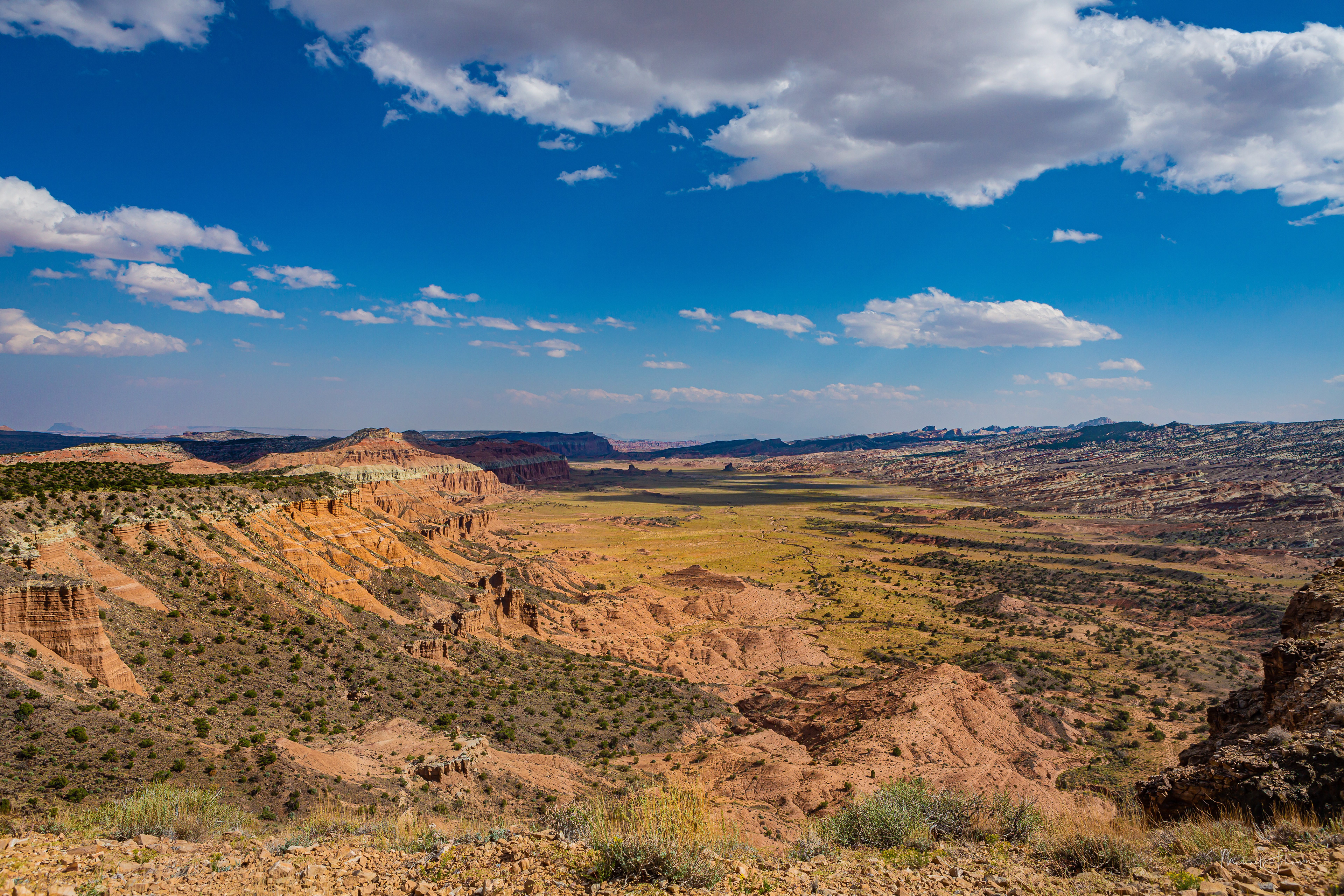 Cathedral Valley - South Desert Overlook