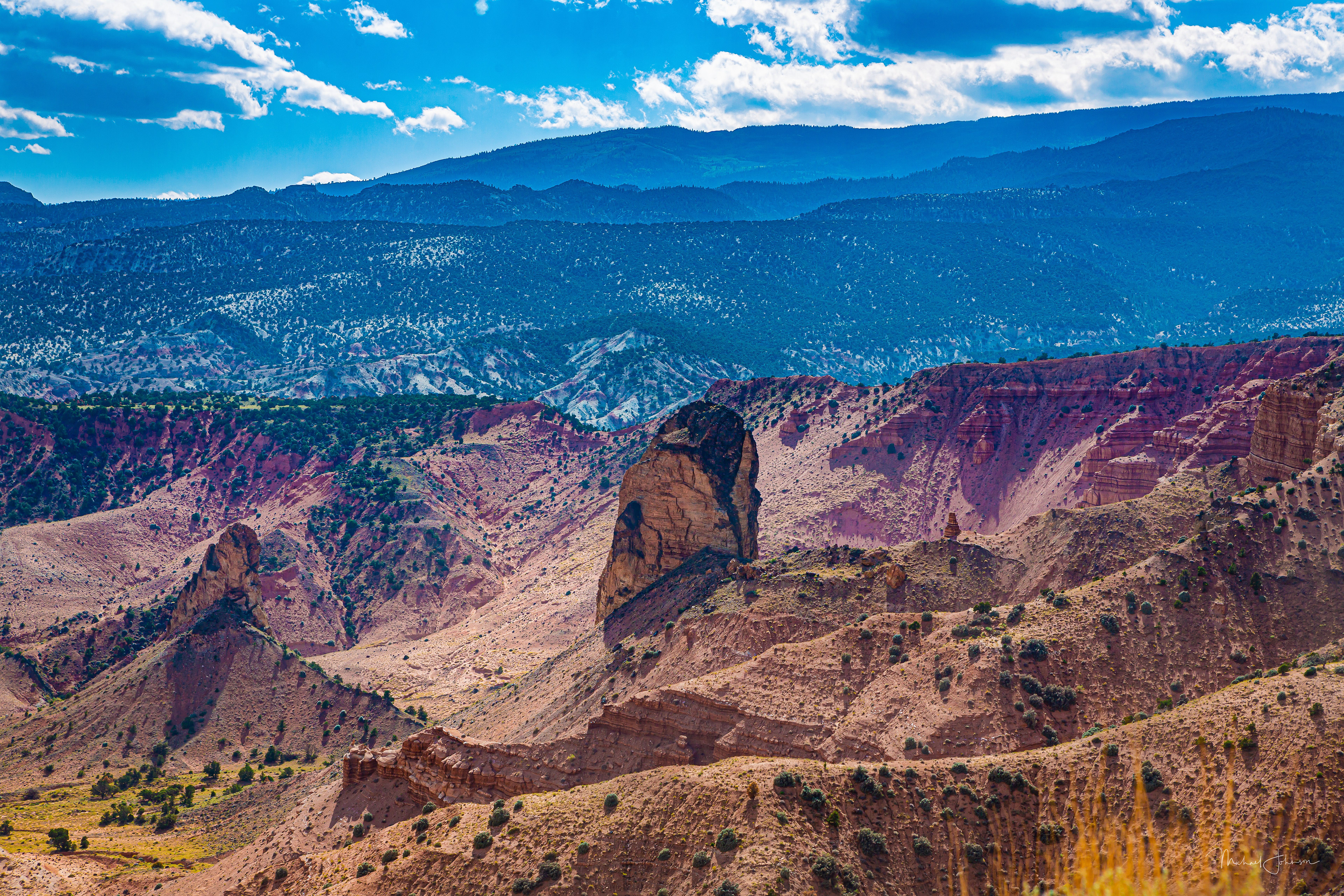 Cathedral Valley - South Desert Overlook