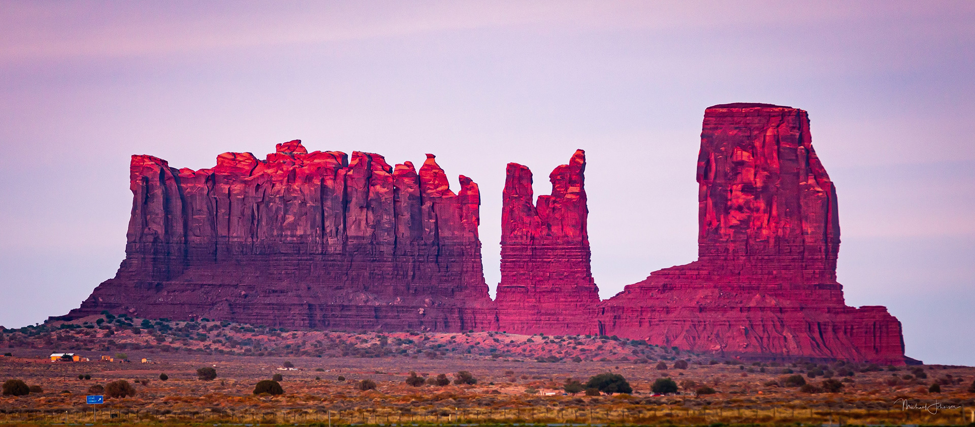 Monument Valley - Stagecoach, The Bear and Rabbit, and Castle