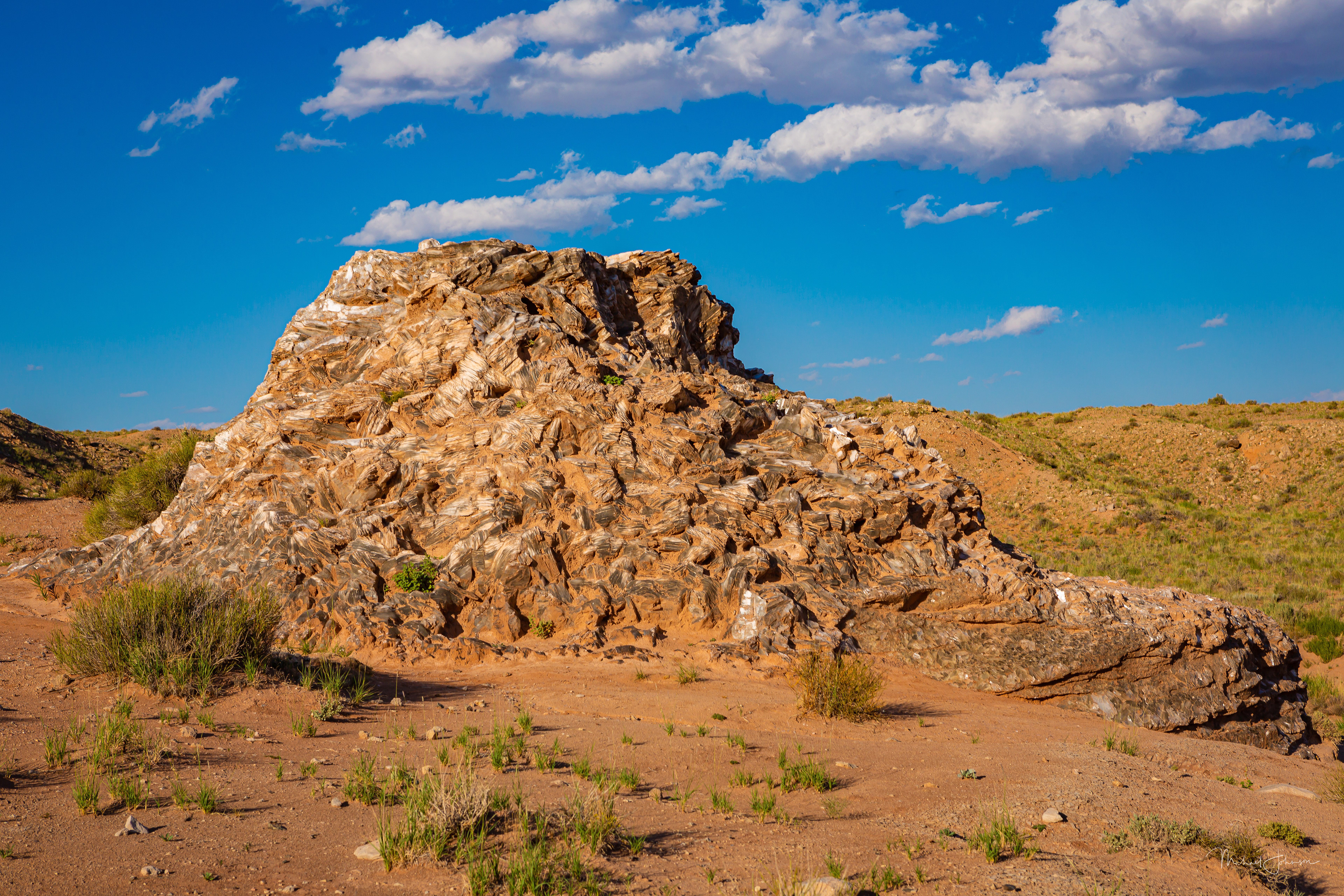 Cathedral Valley - Glass Mountain