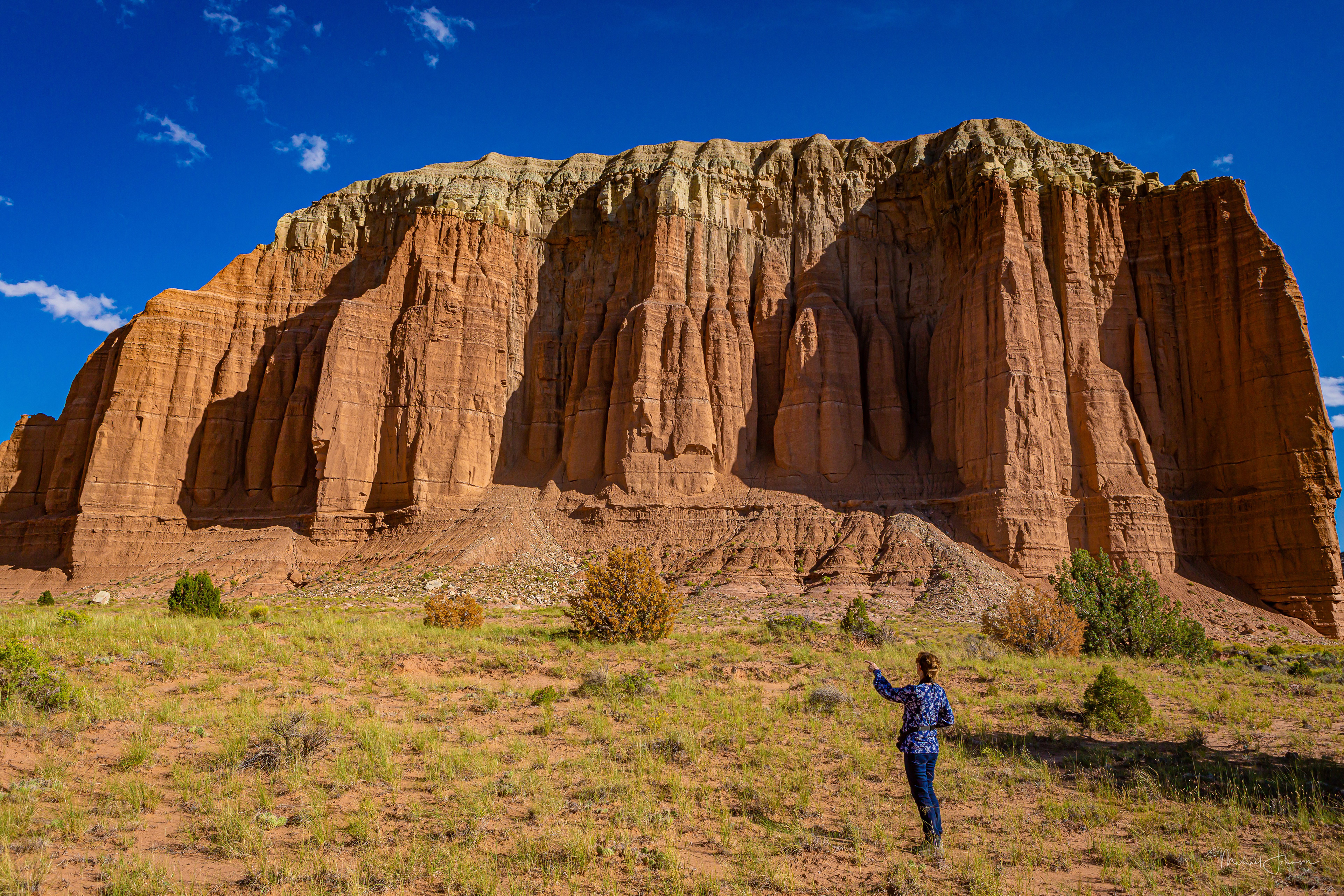 Cathedral Valley -  Wall of Jericho - Lauren Johnson