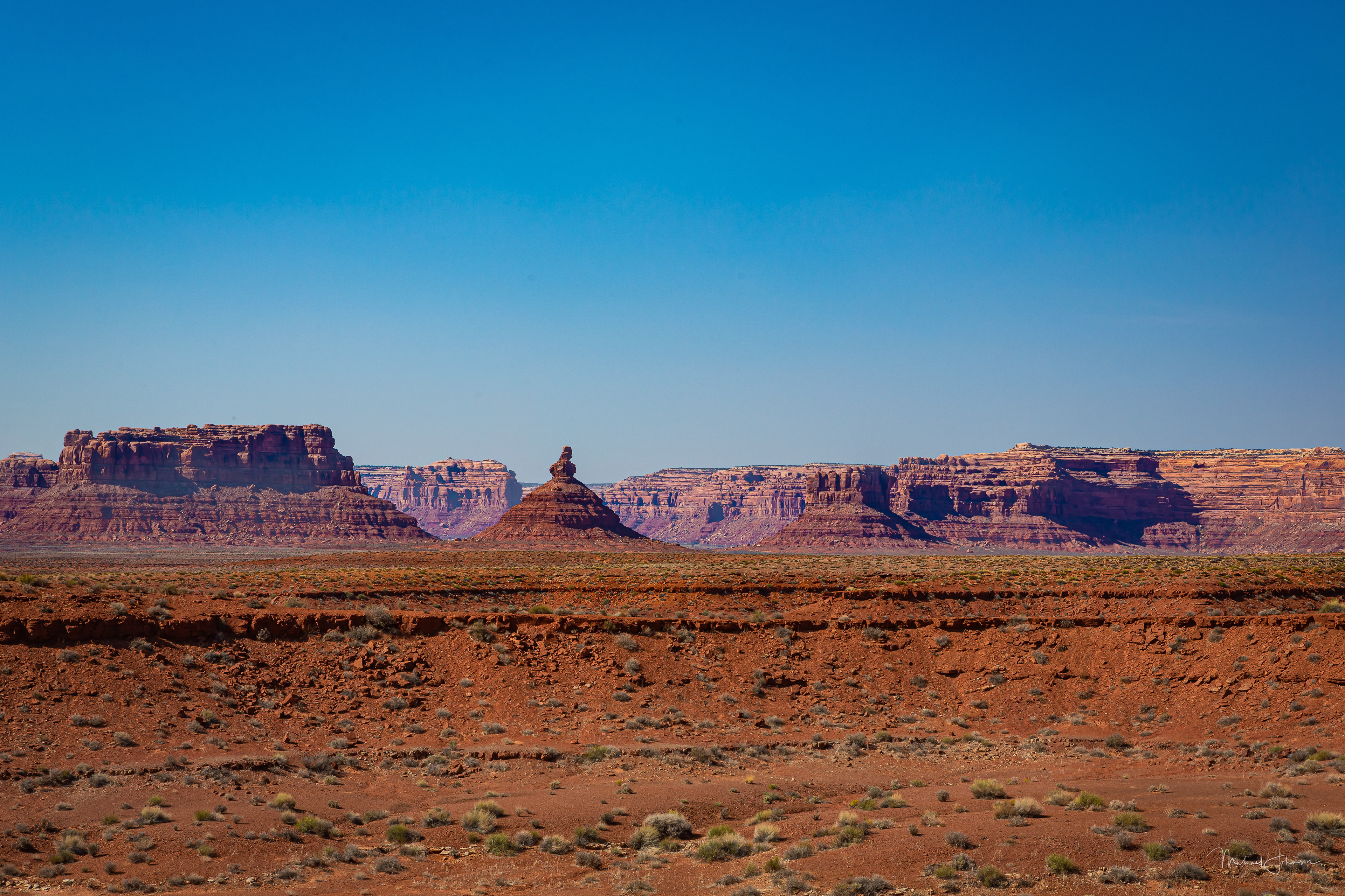 Valley of the Gods - The Setting Hen Butte
