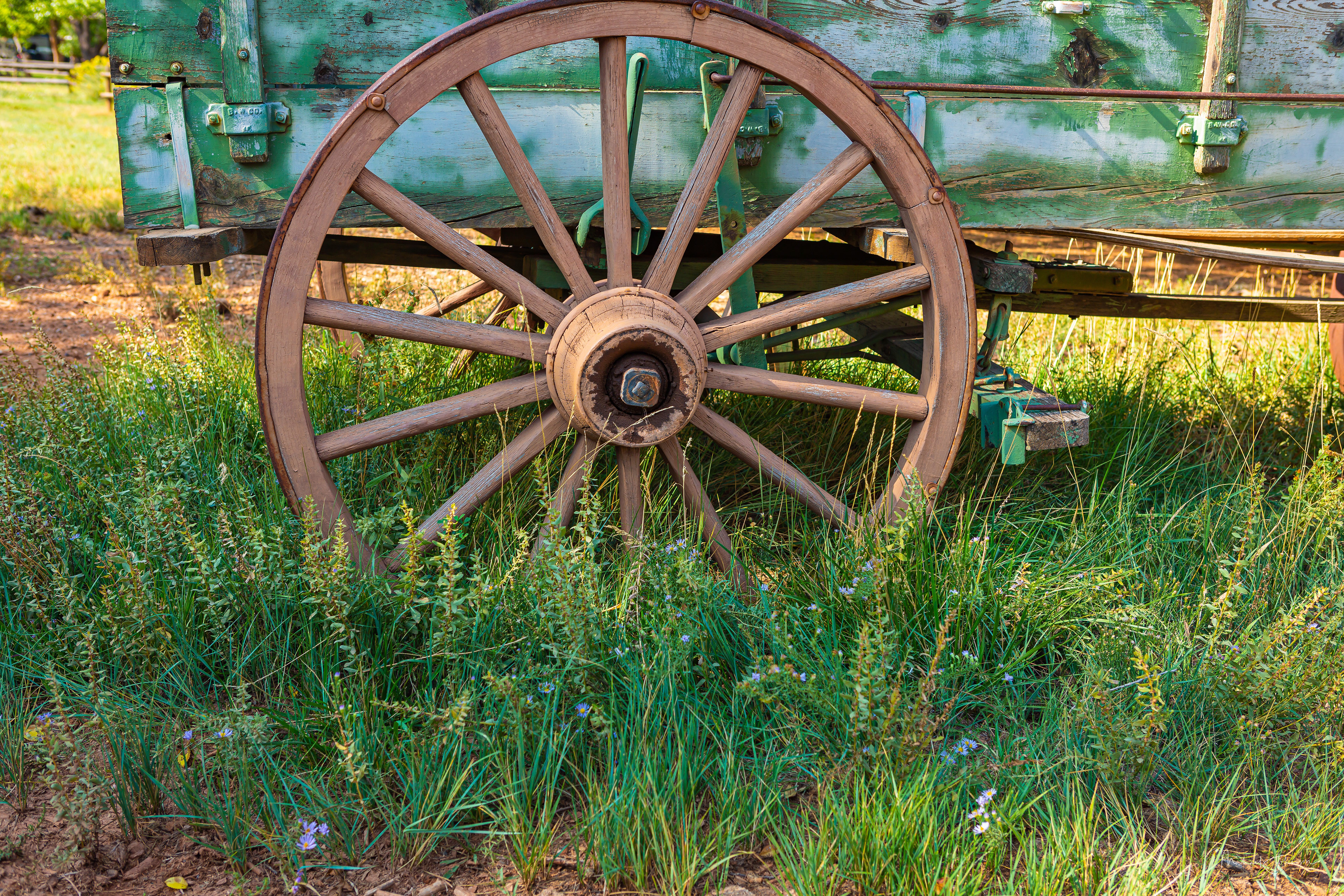 Capital Reef National Park - An Old Wagon