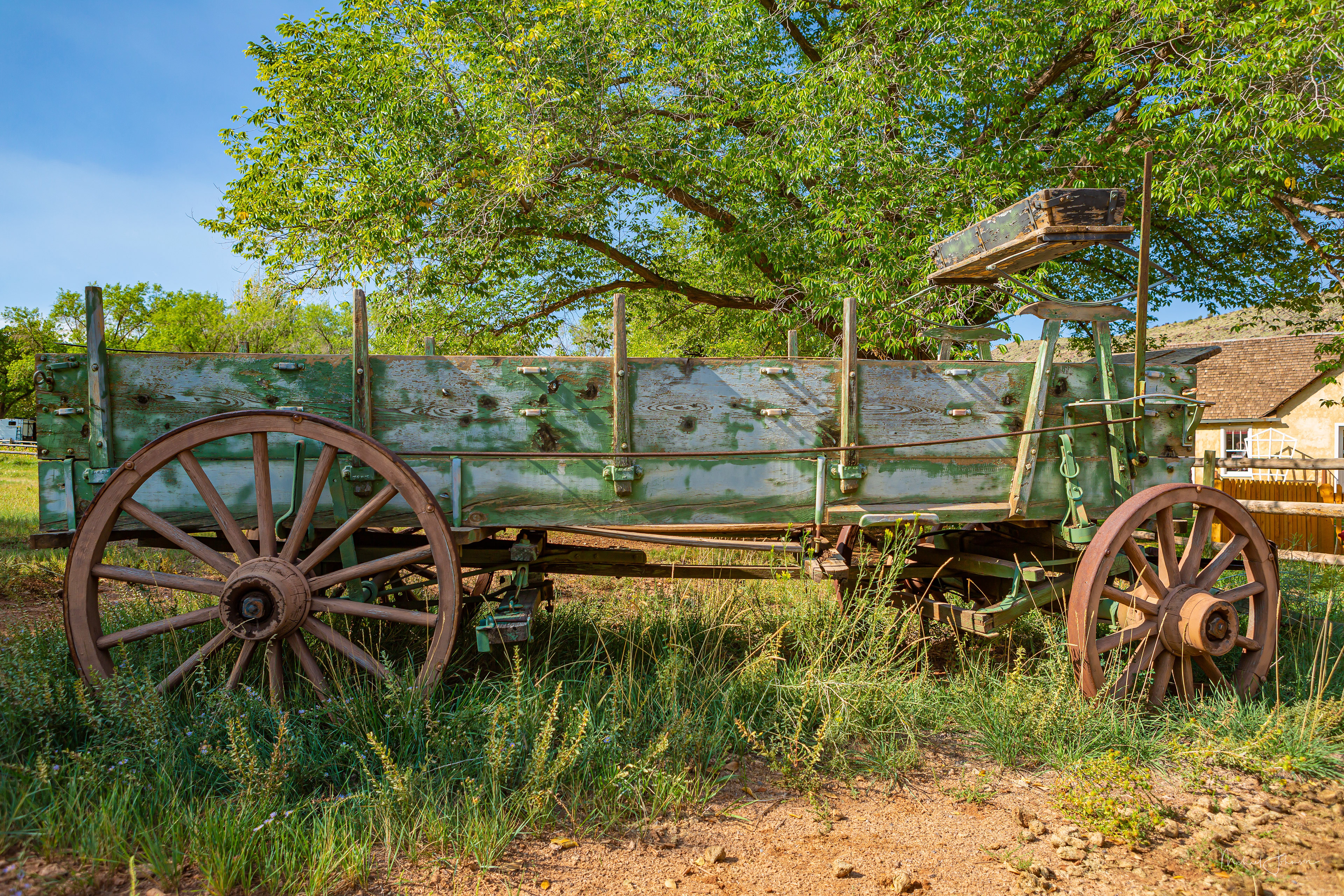 Capital Reef National Park - An Old Wagon