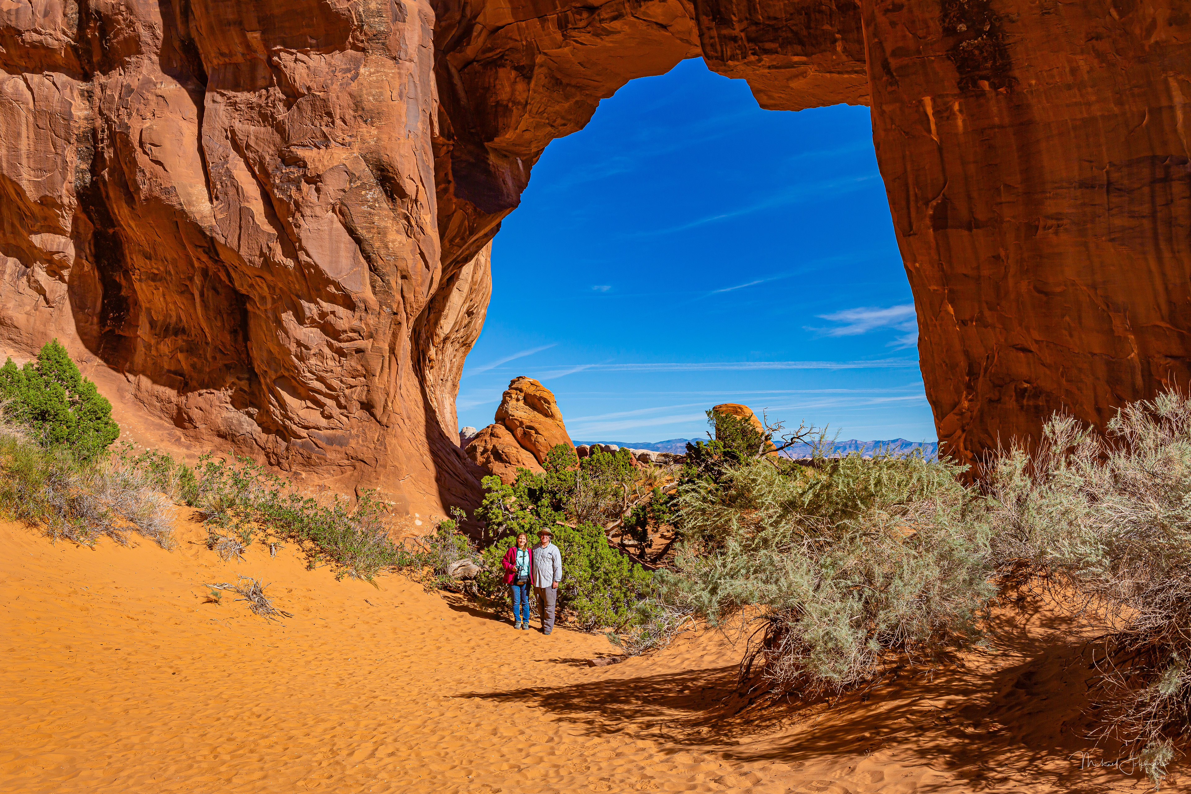 Arches National Park - Tunnel Arch - Mike & Lauren Johnson