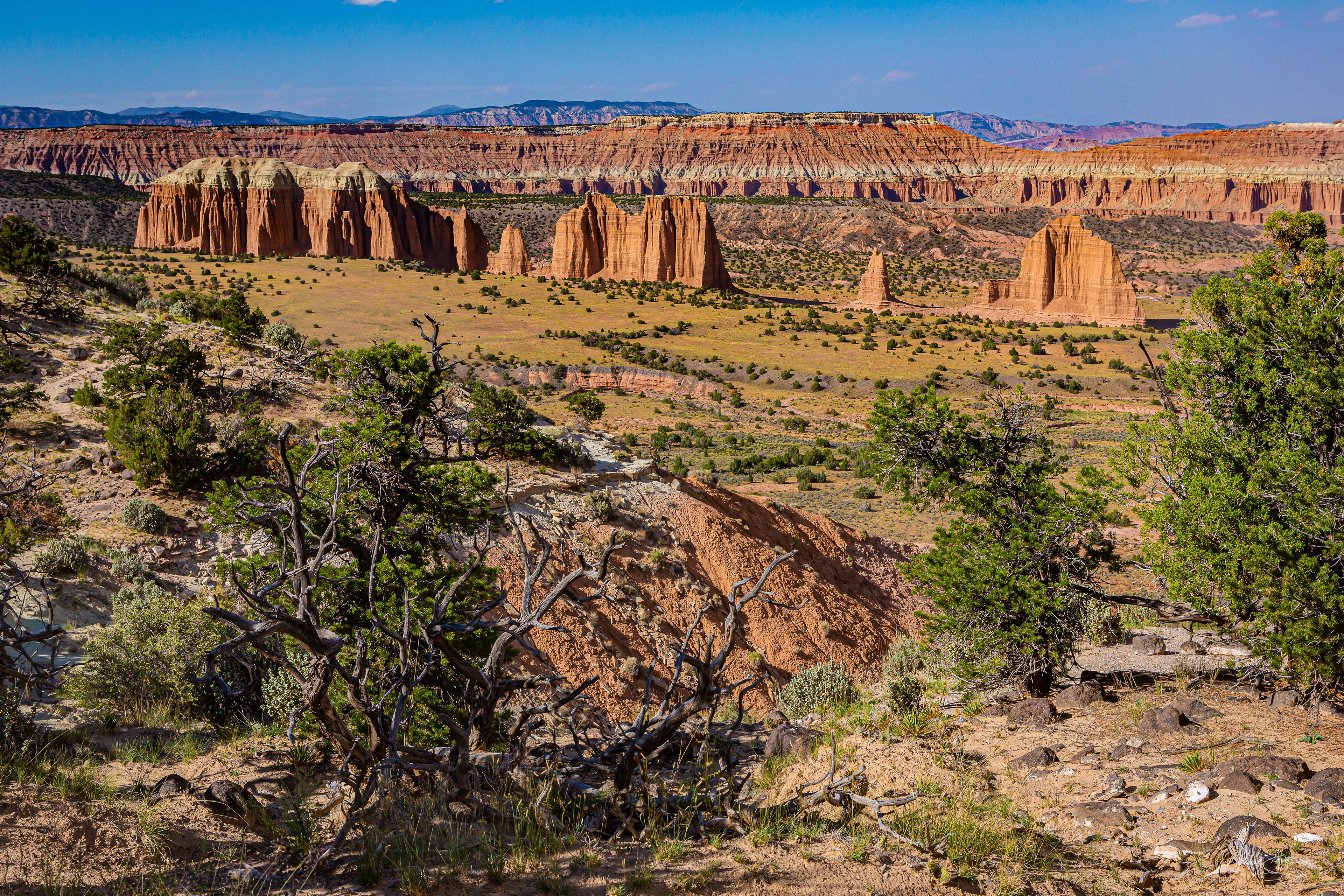Cathedral Valley -  Upper Cathedral Valley Overlook