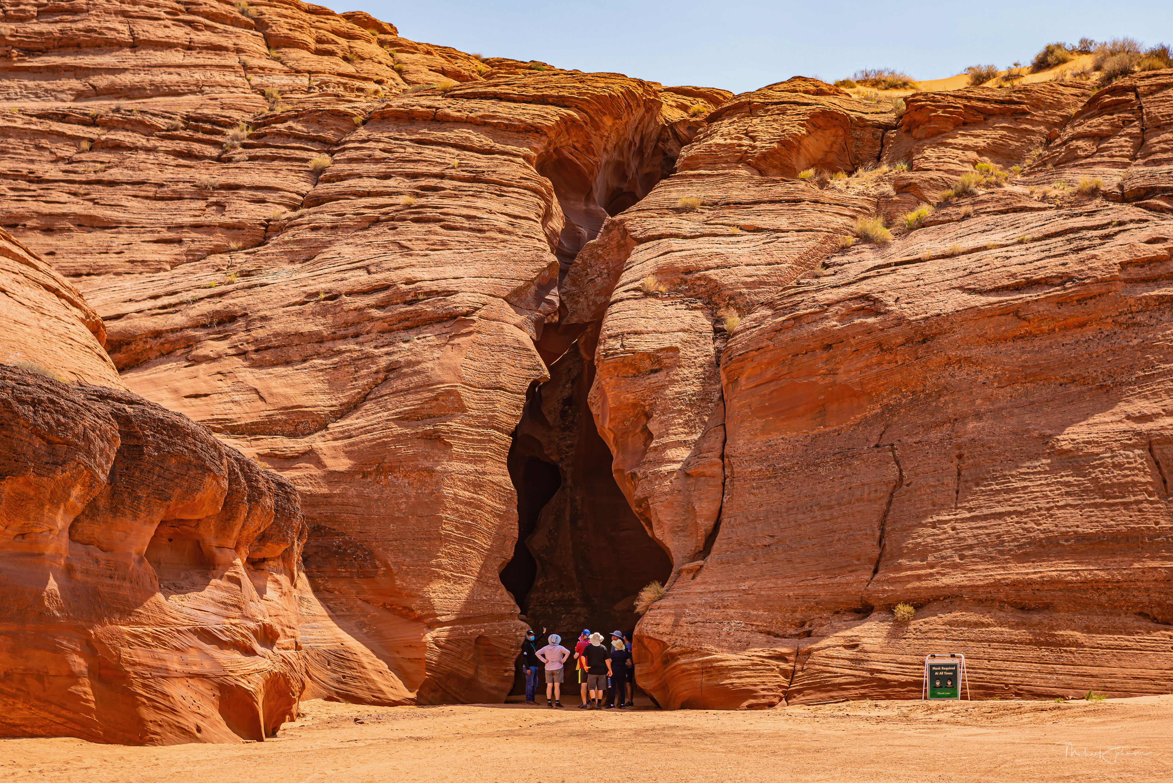 Antelope Slot Canyon - Entrance