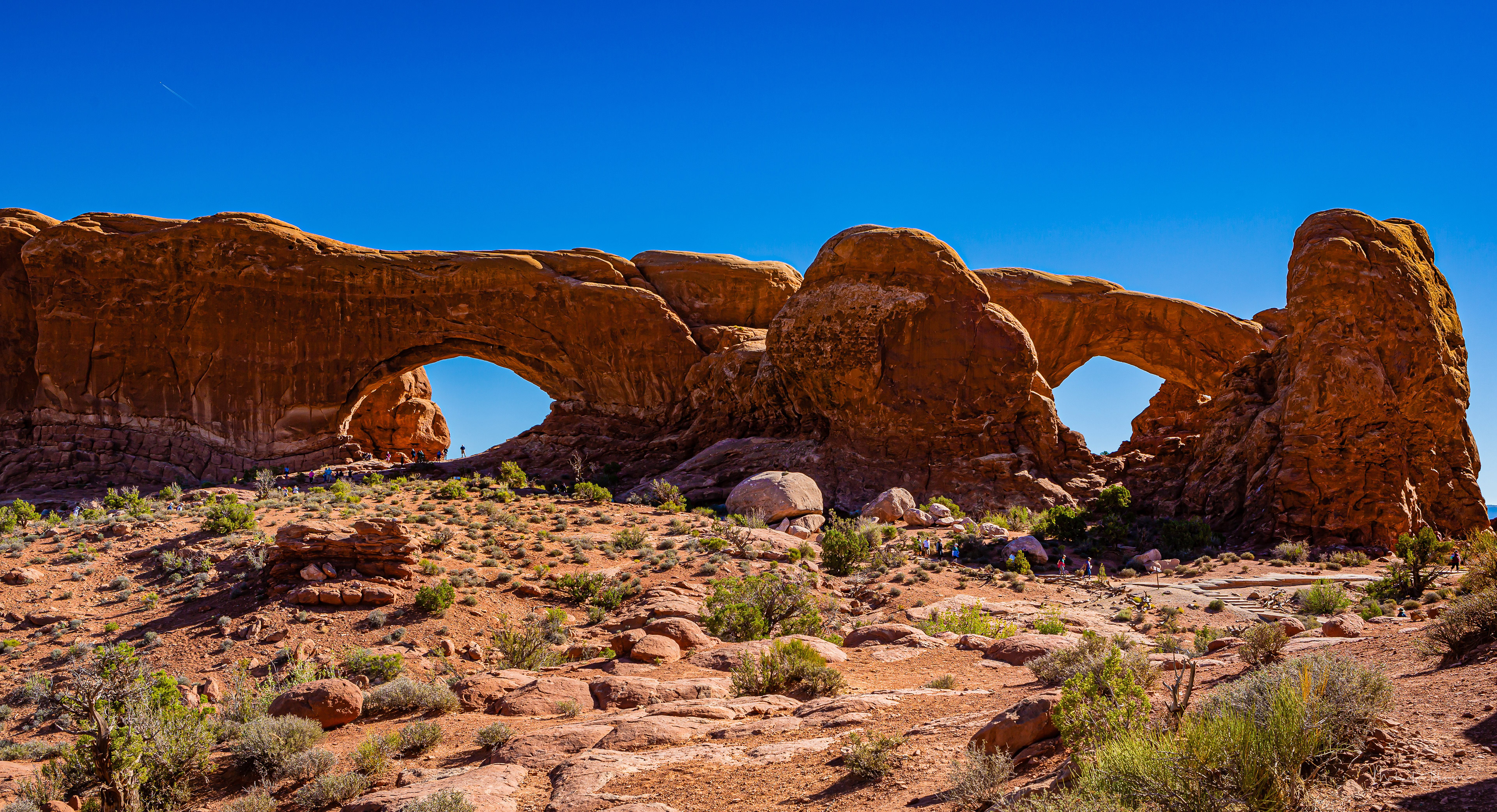 Arches National Park - The Windows Front