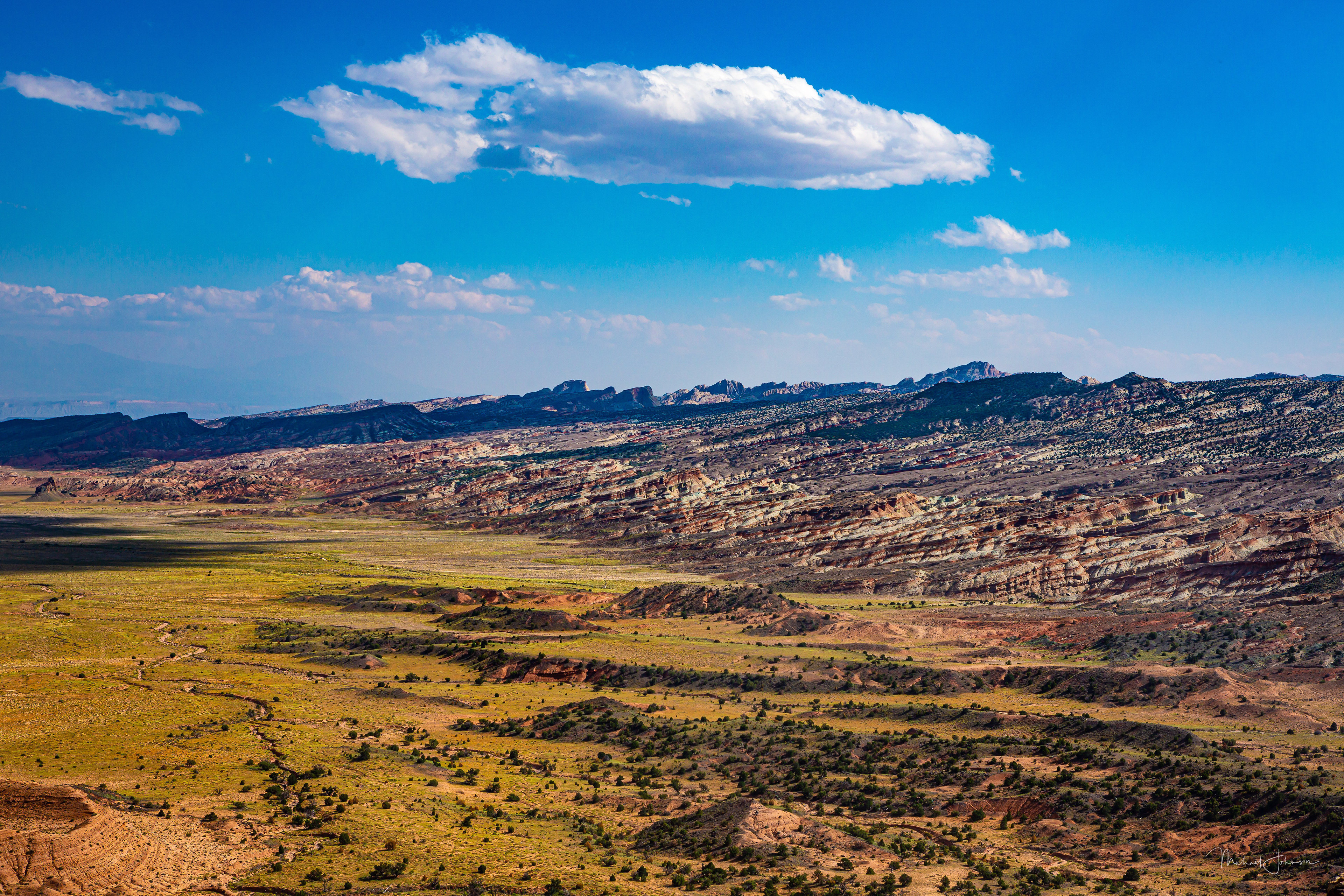 Cathedral Valley - South Desert Overlook