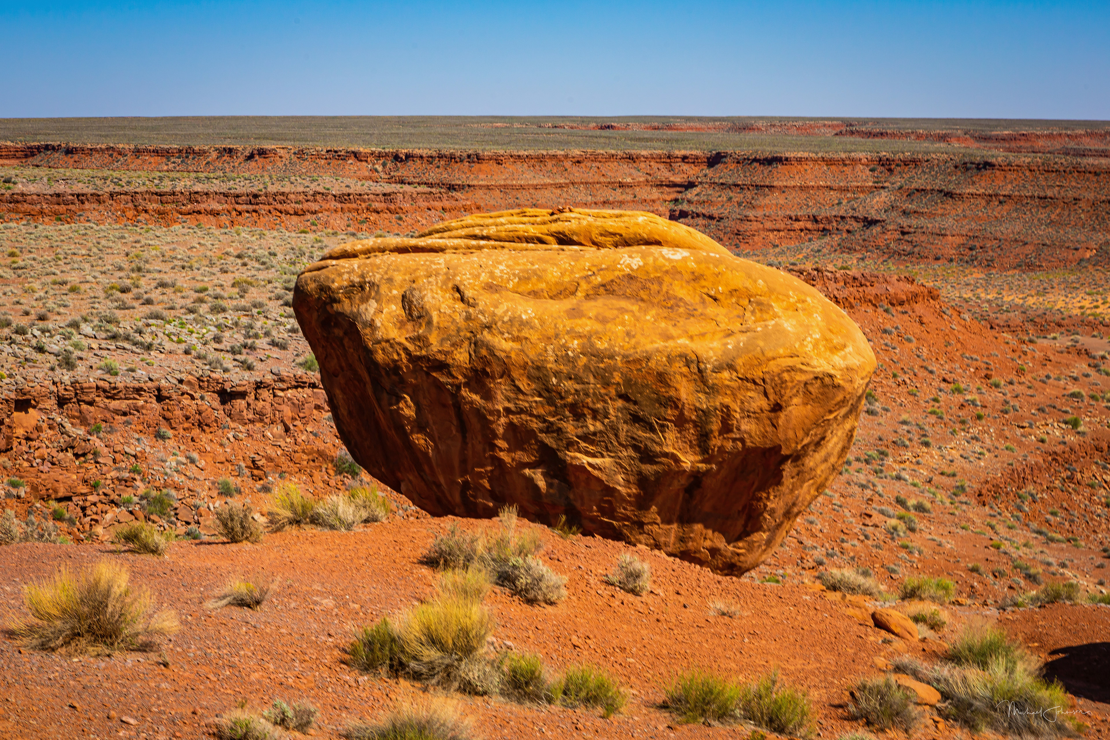 Valley of the Gods - Large Fallen Rock