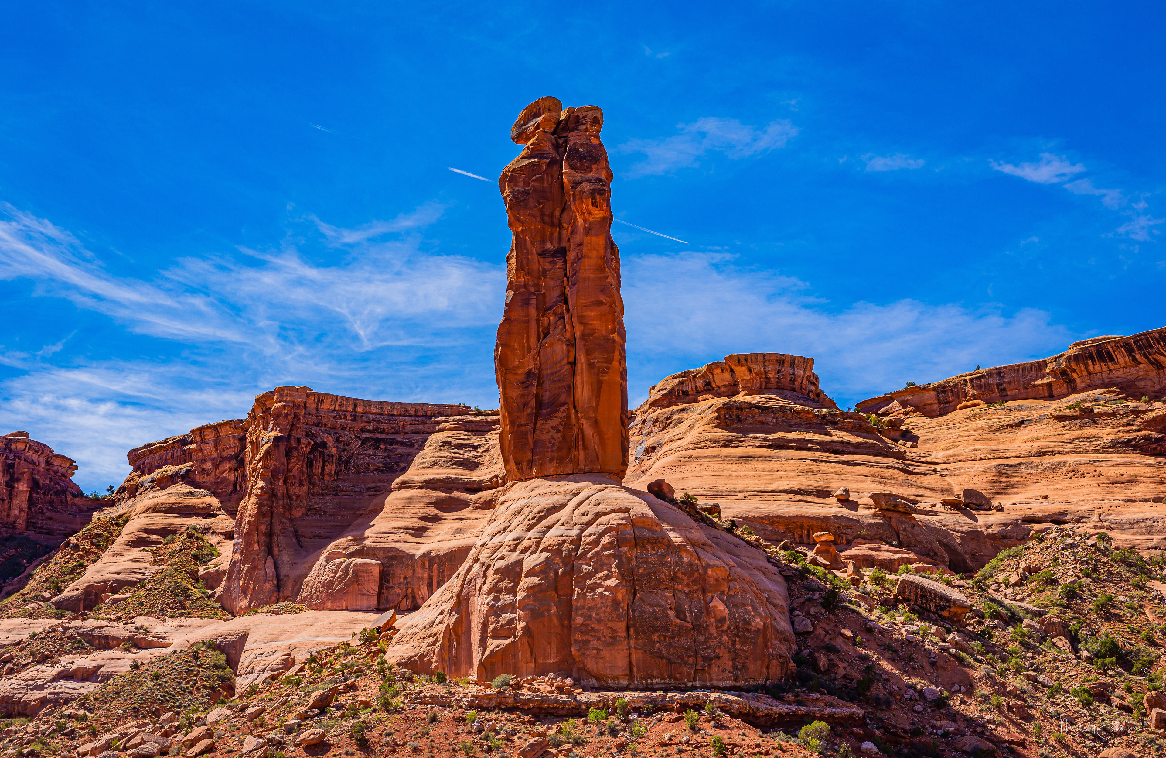 Arches National Park -  Three Gossips