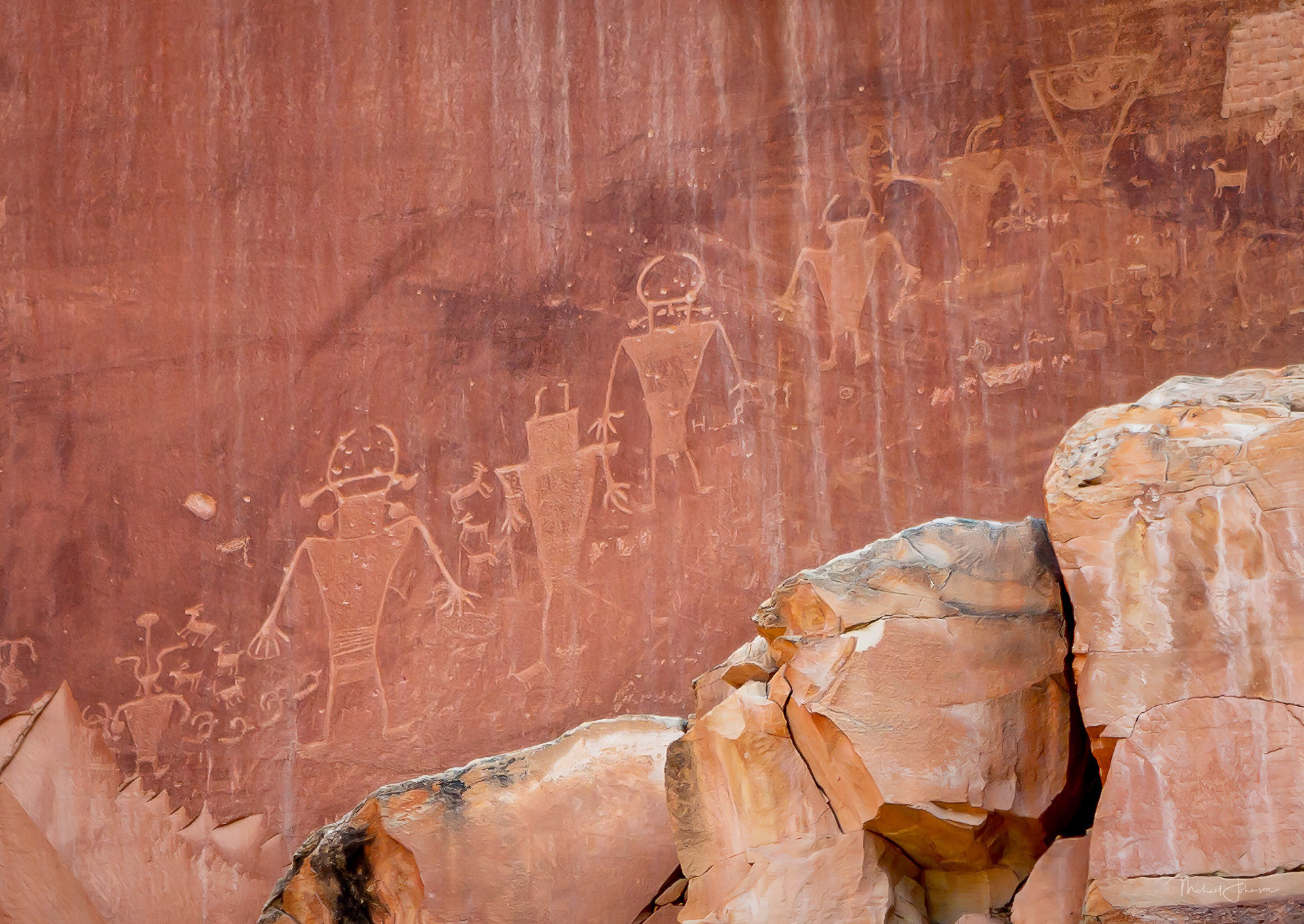 Capital Reef National Park - Petraglyphs