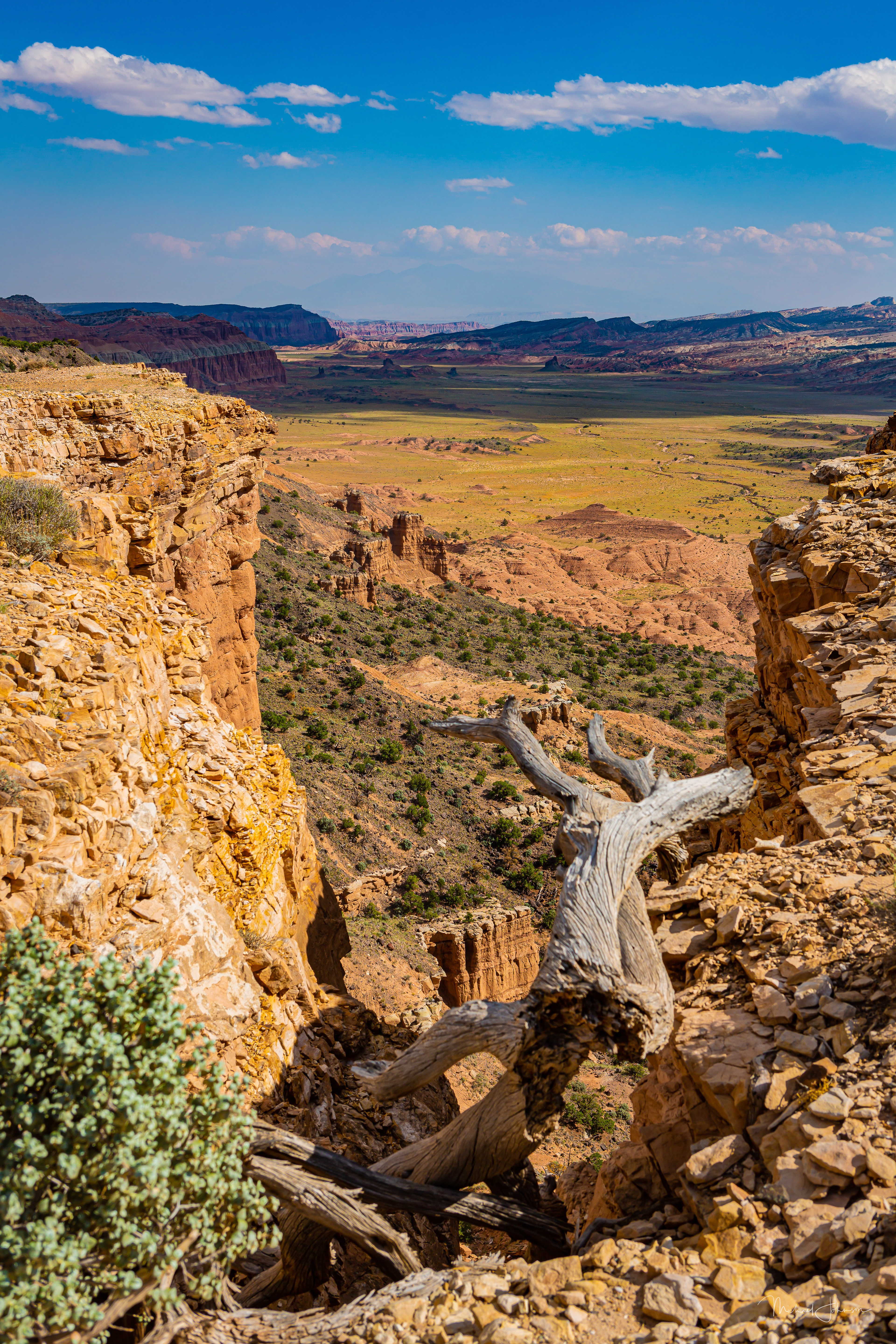 Cathedral Valley - South Desert Overlook