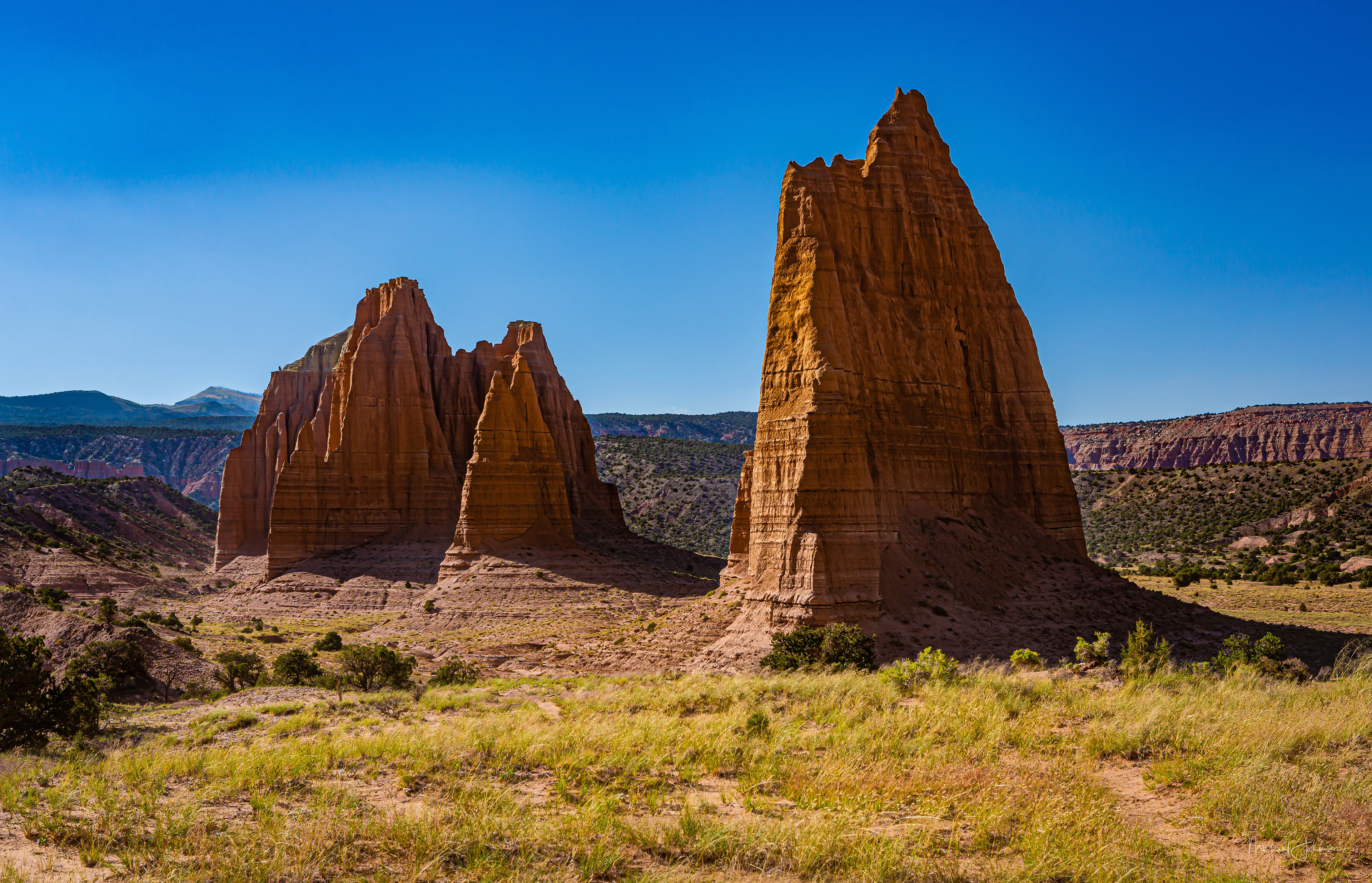 Cathedral Valley -  Cathedral Rock