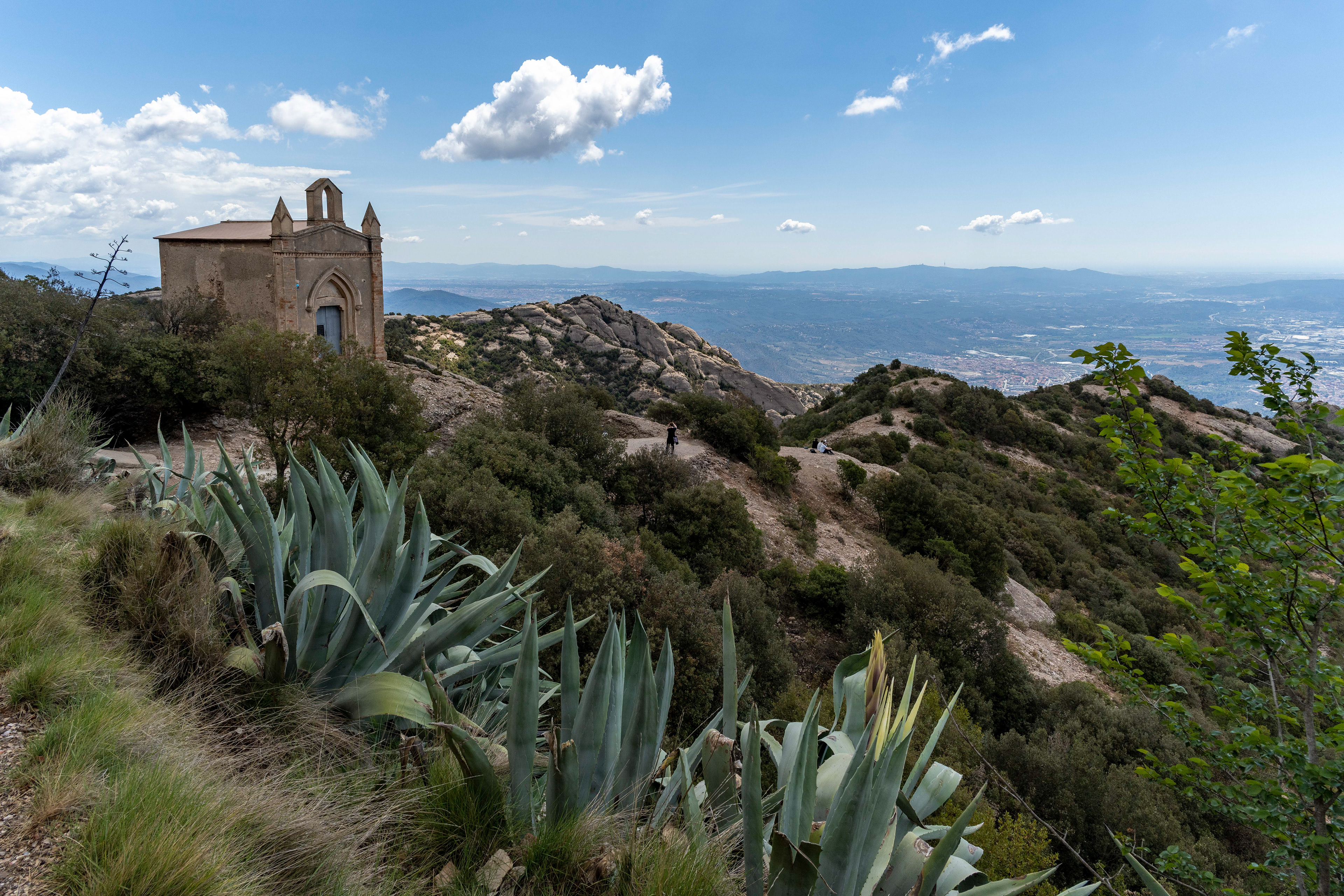 Ehemalige Einsiedelei über dem Kloster Montserrat