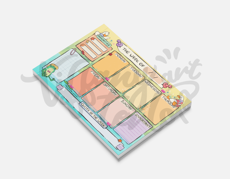 Weekly Planner Design
