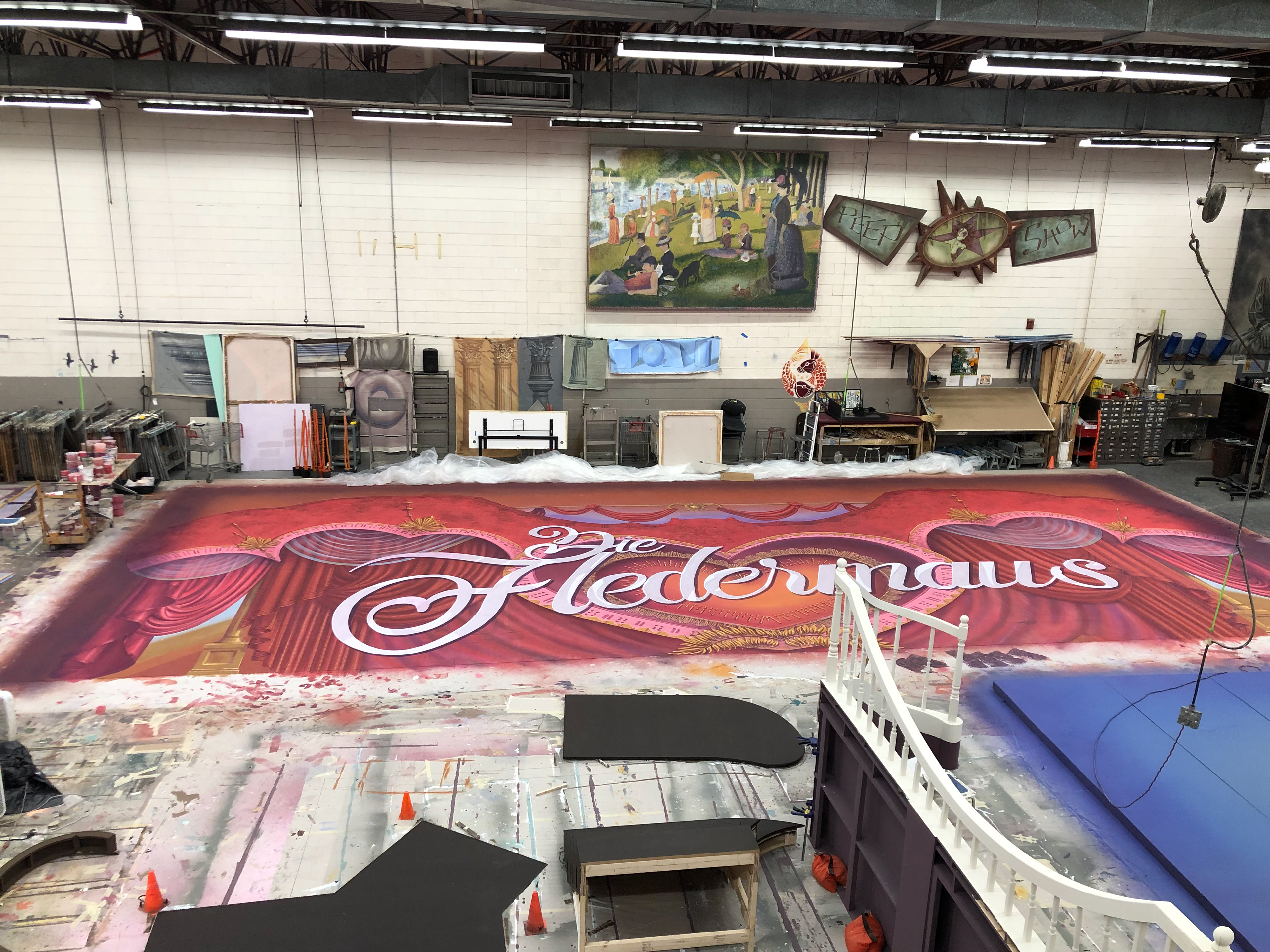 Scenic Artists: Susan Crabtree, Ollie Payne, Delia Chavez, Gamma Lister and Max Grenadier