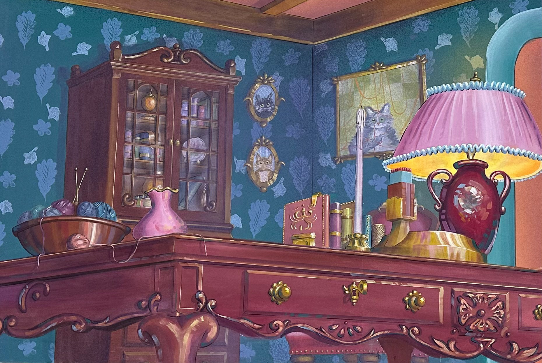 DISNEY PROJECT 4' X 6' ROSCO OFF-BROADWAY ON MUSLIN