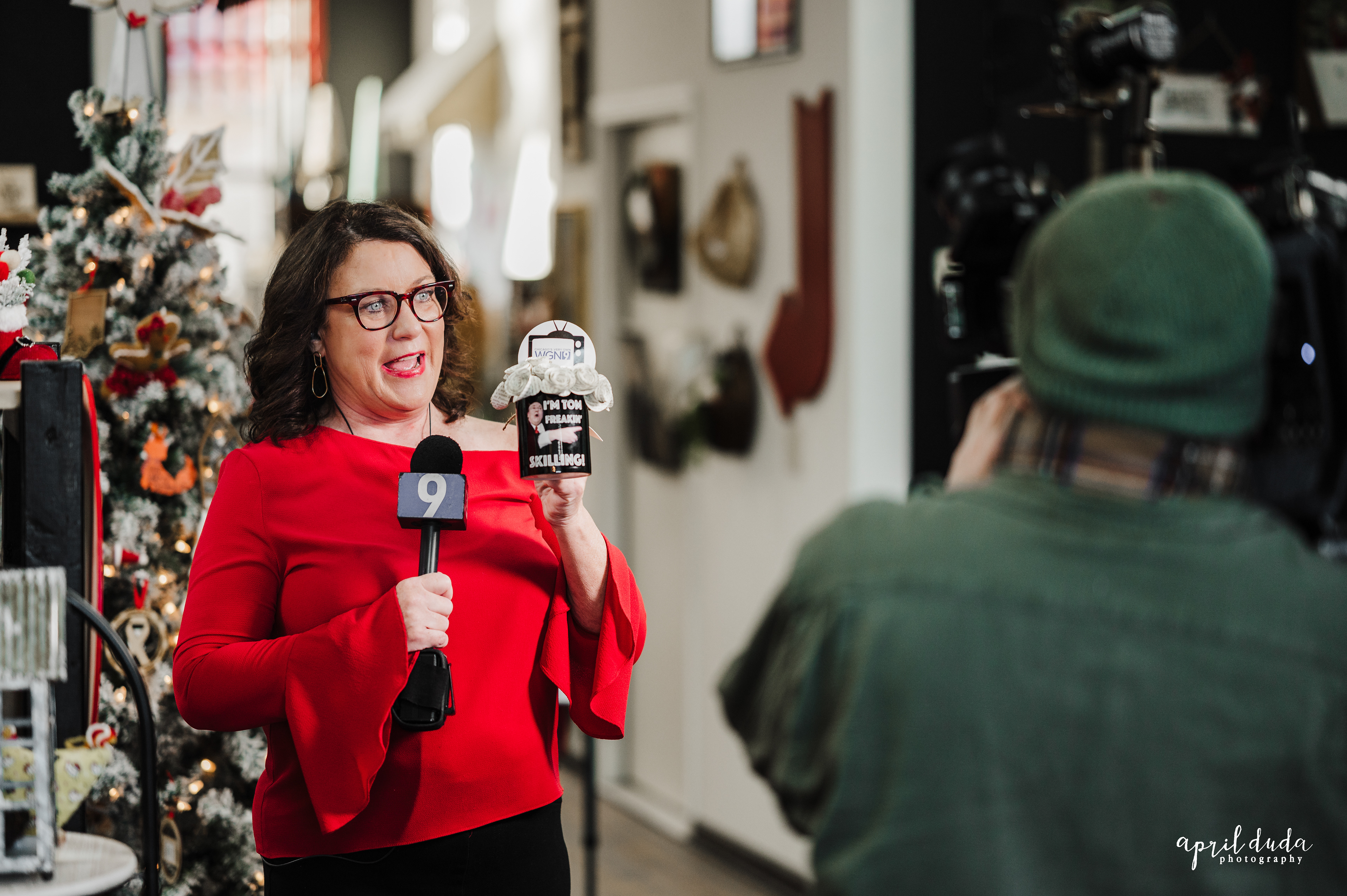 Marcella Raymond with WGN 2022