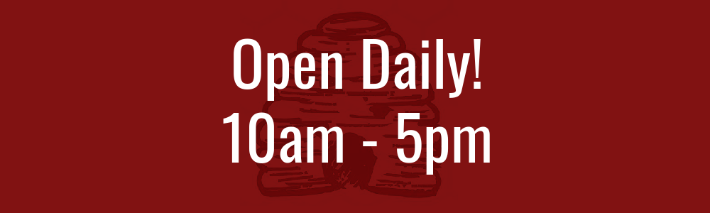 Red Hive Market in Batavia, IL is open daily from 10am-5pm