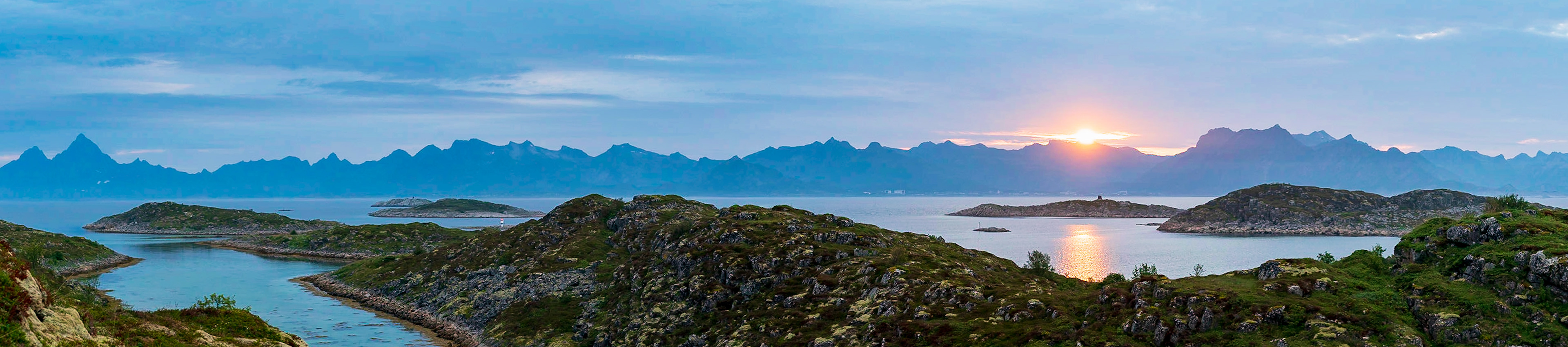 Vy från Skrova, Lofoten