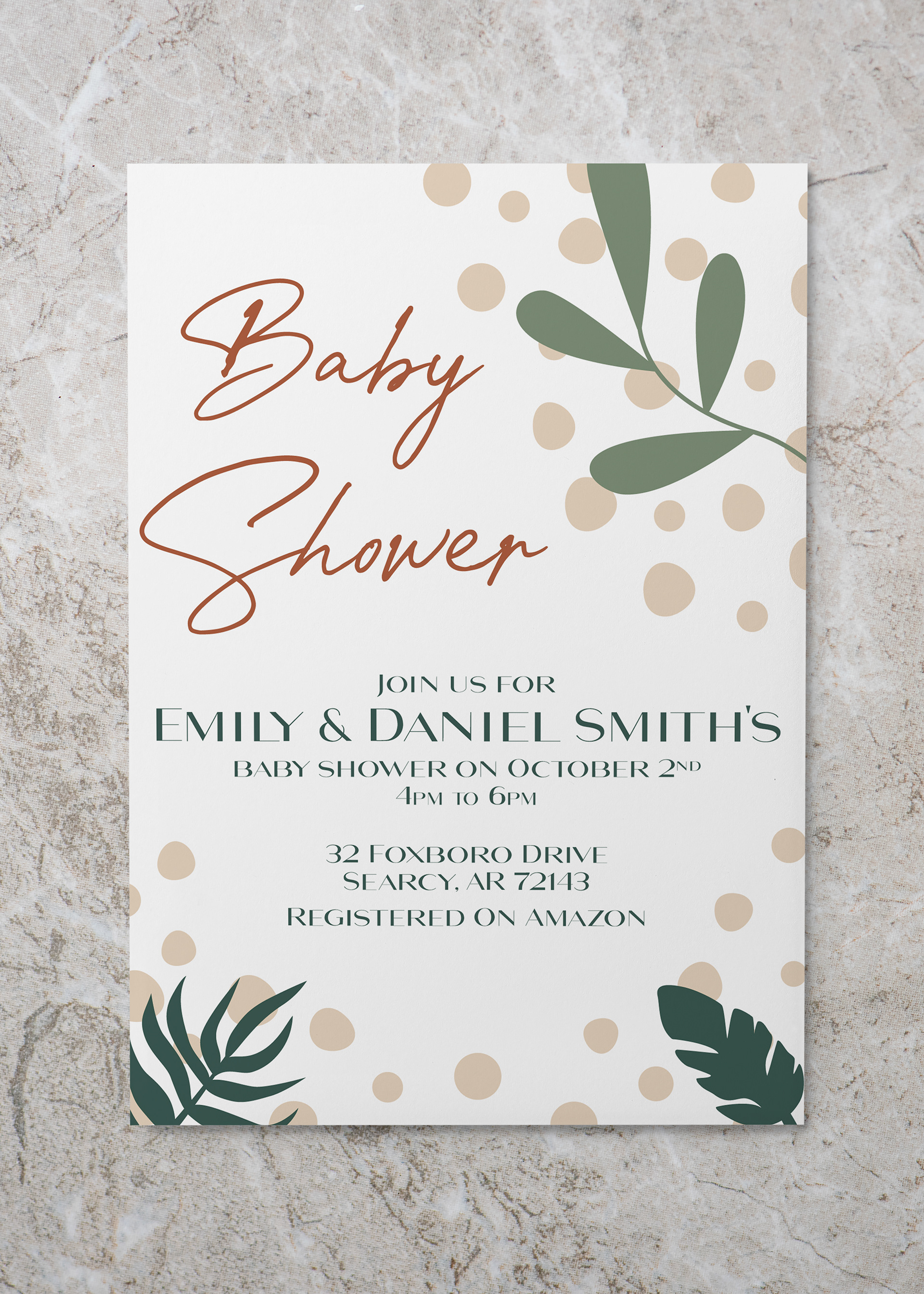 Baby Shower Invitation