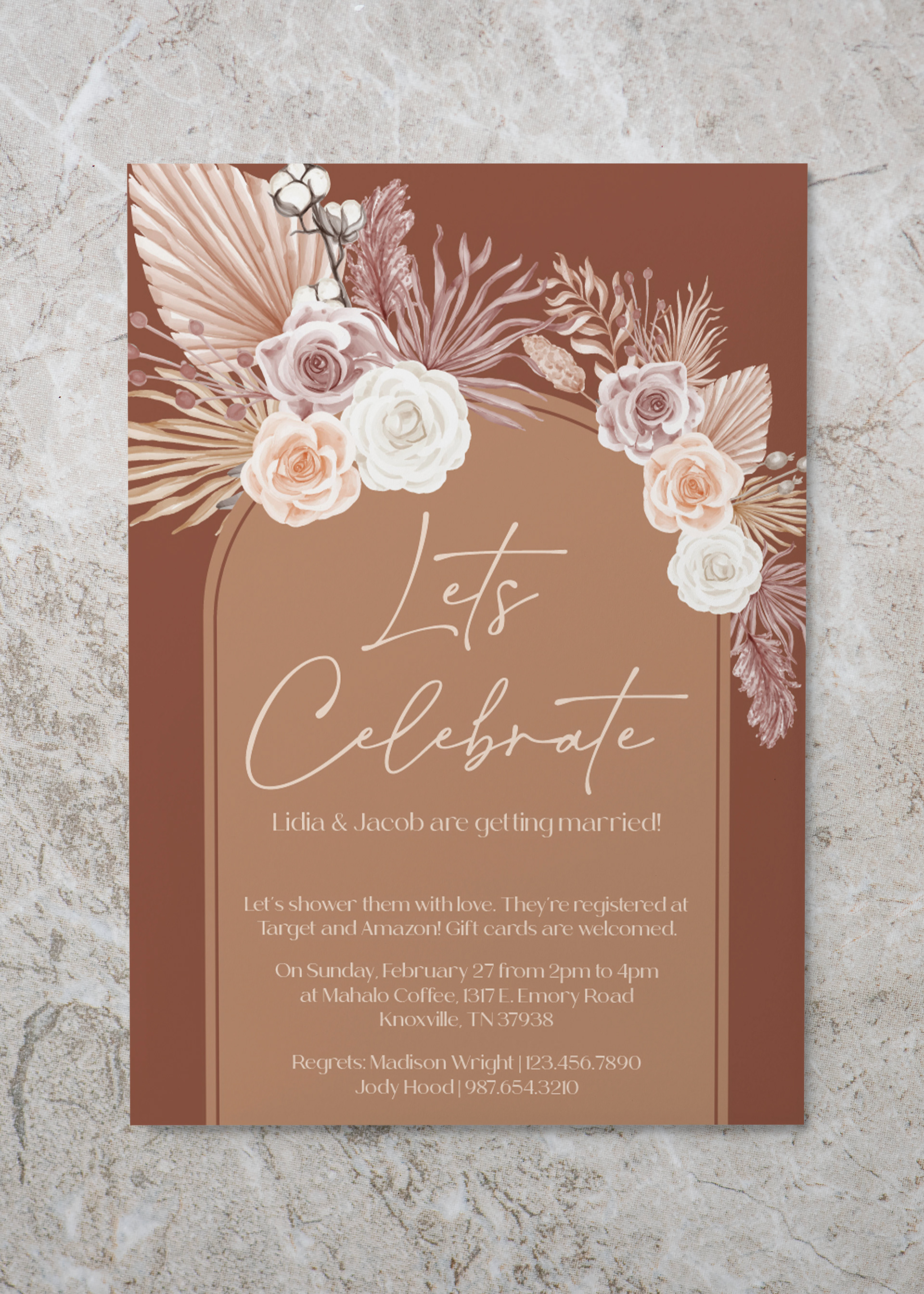 Wedding Shower Invitation