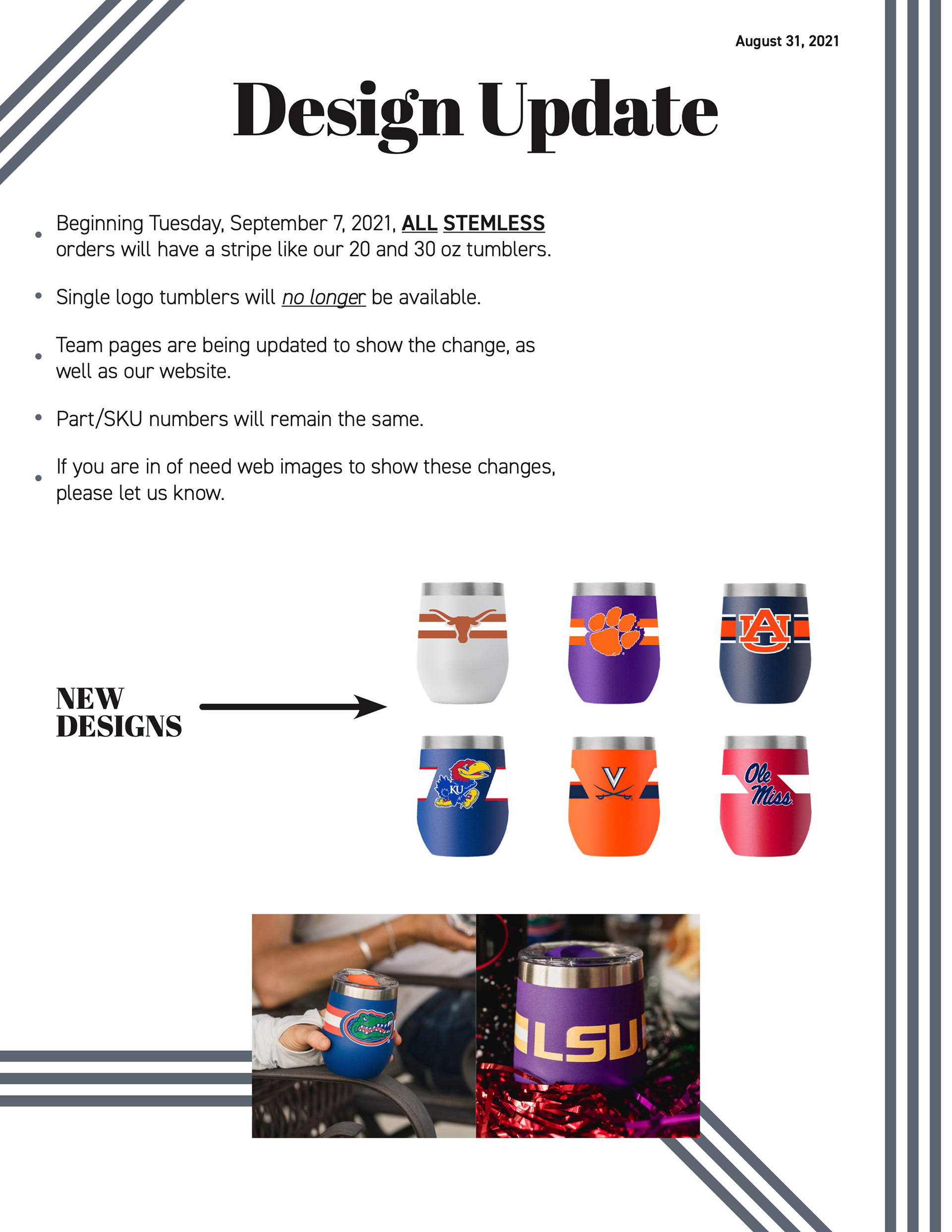 Design Update Flyer