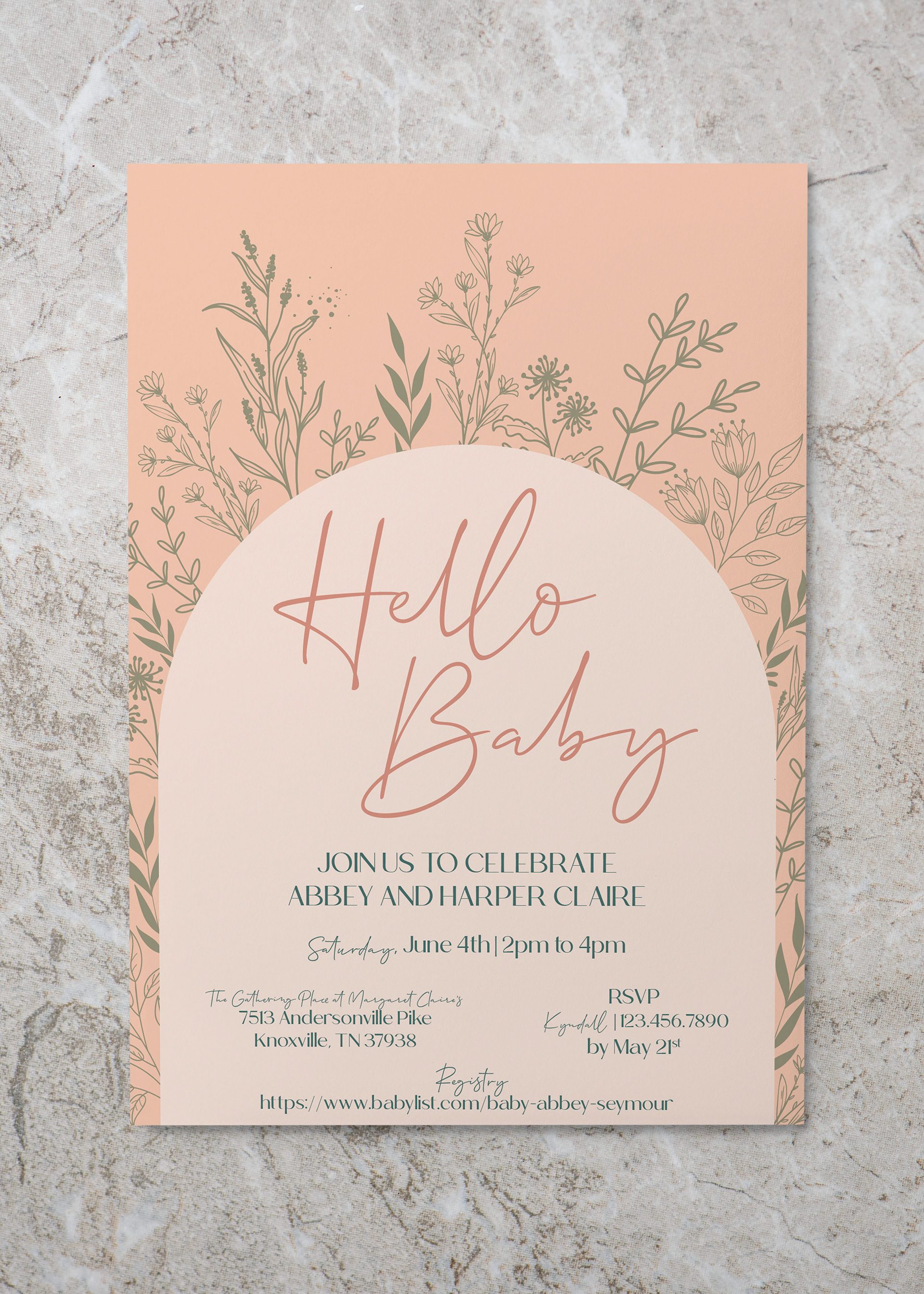 Baby Shower Invitation