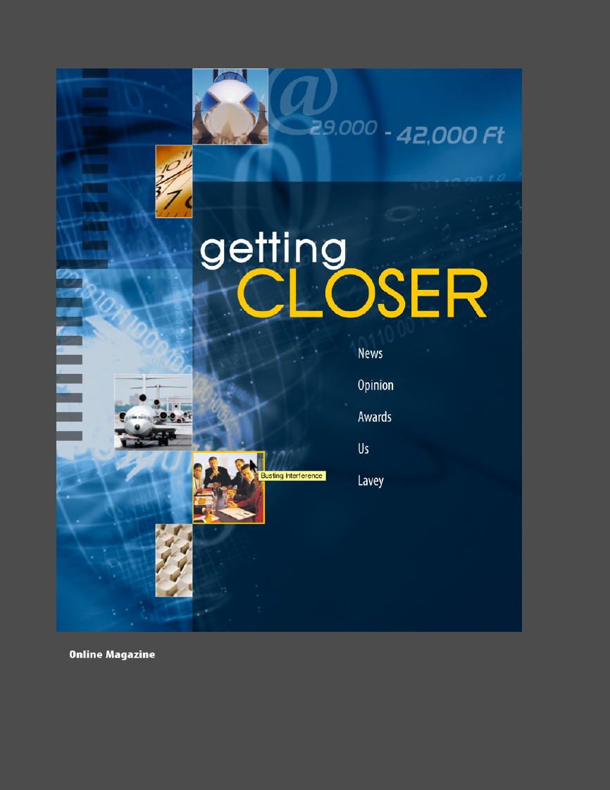 User interface design, An FAA Online Magazine