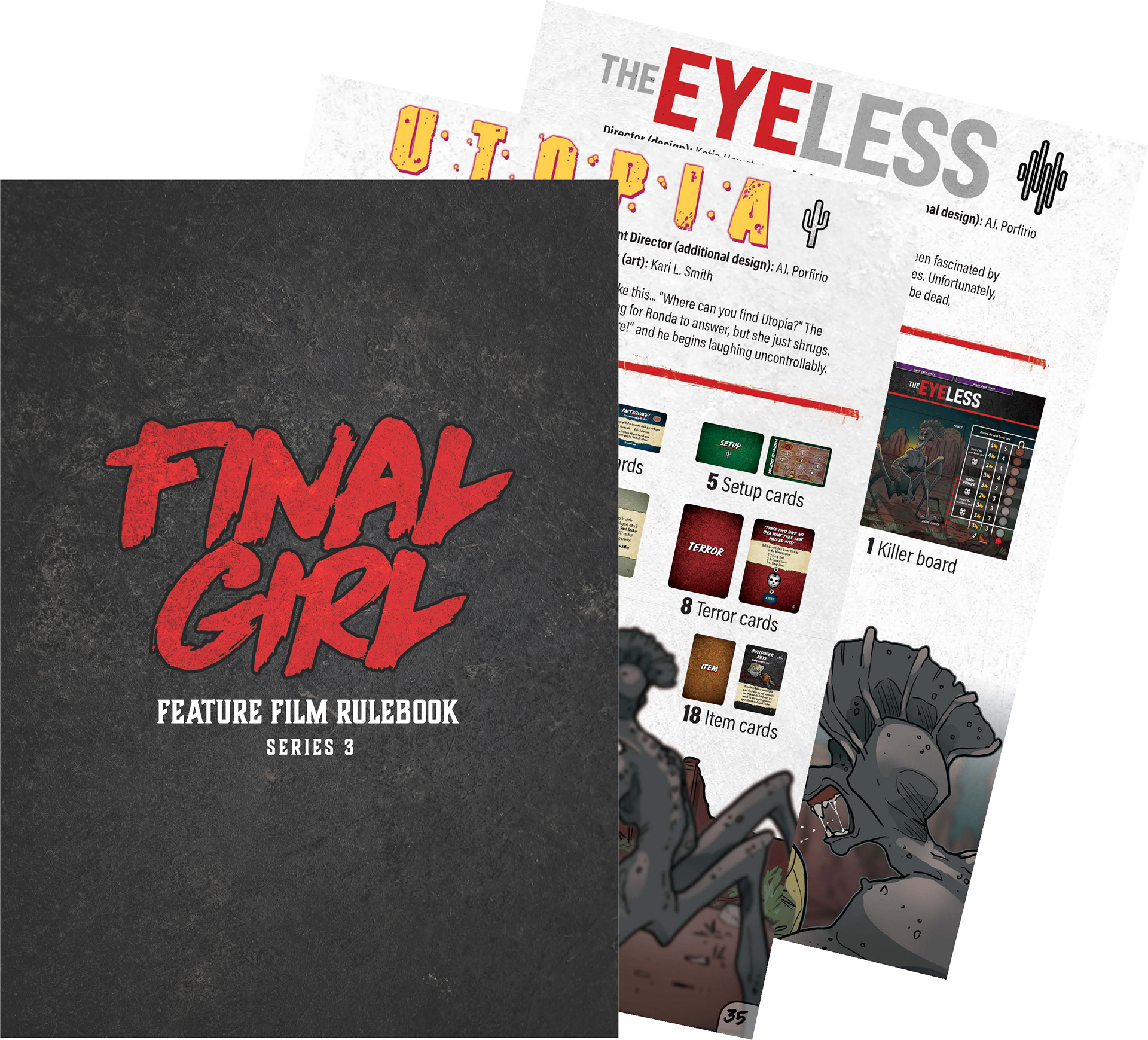 layout for combined rulebook, "Final Girl S3".