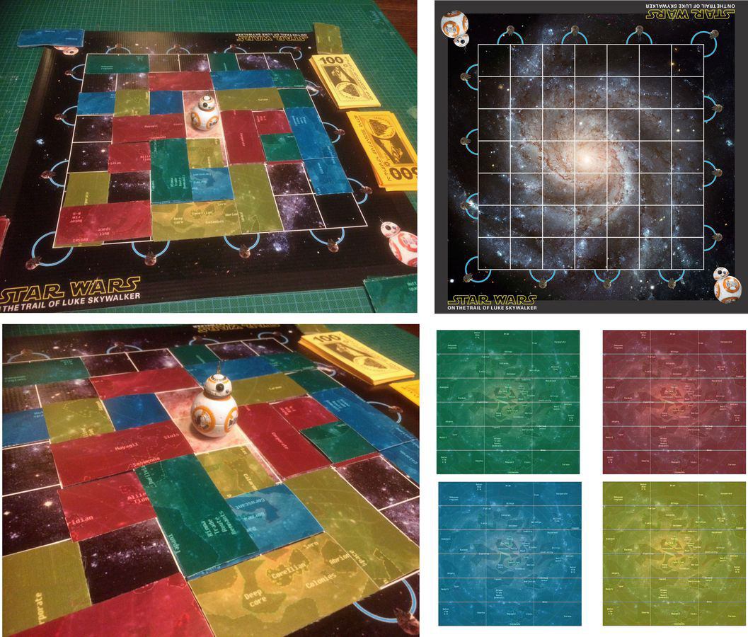 My Star Wars The Force Awakens retheme of Marrakech.  For all of my rethemes, I make sure that I own the original games that they are based on!