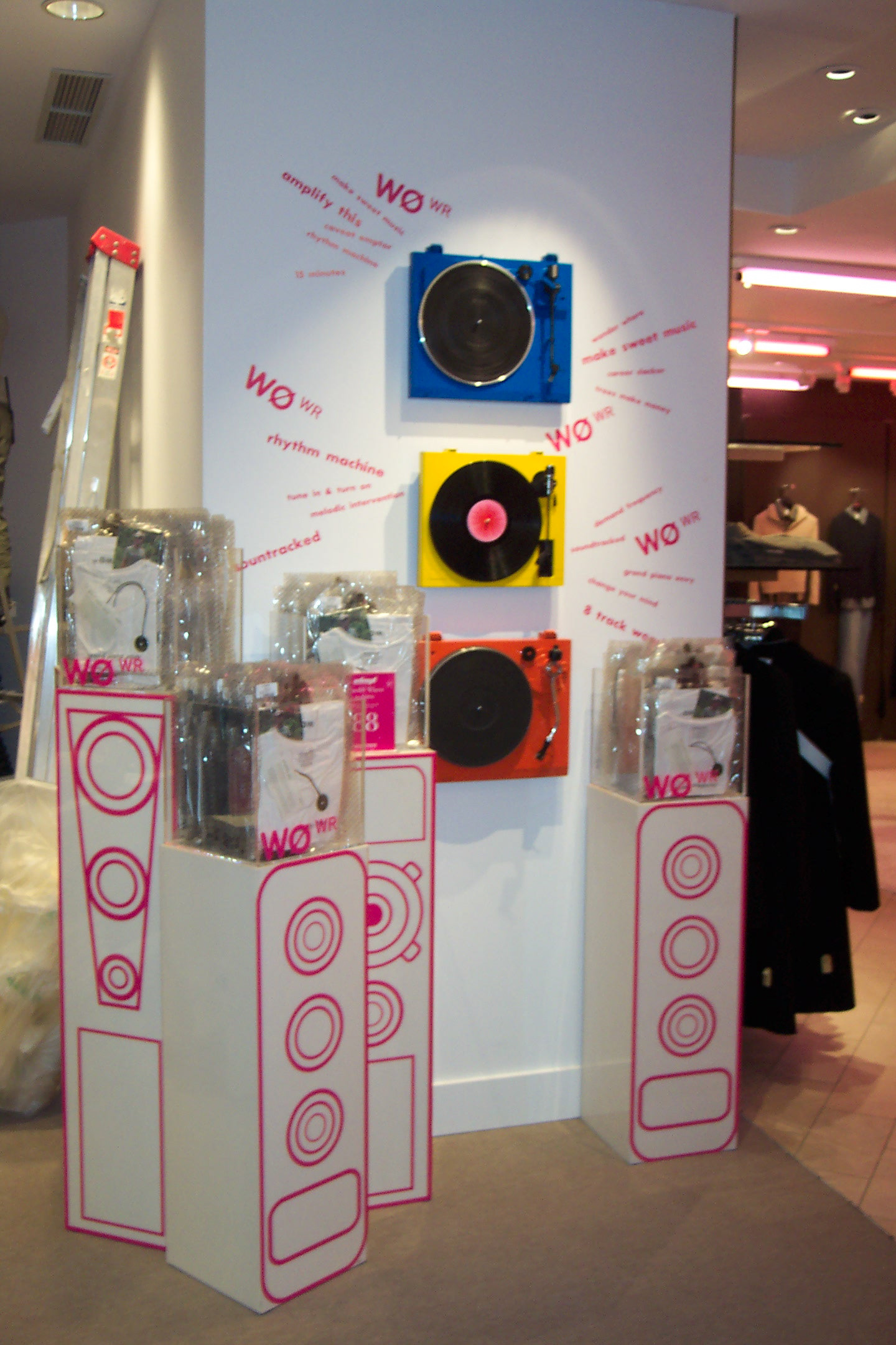 What happens when the budget does not allow for dummy speakers to be used?  Why recreate them graphically of course!