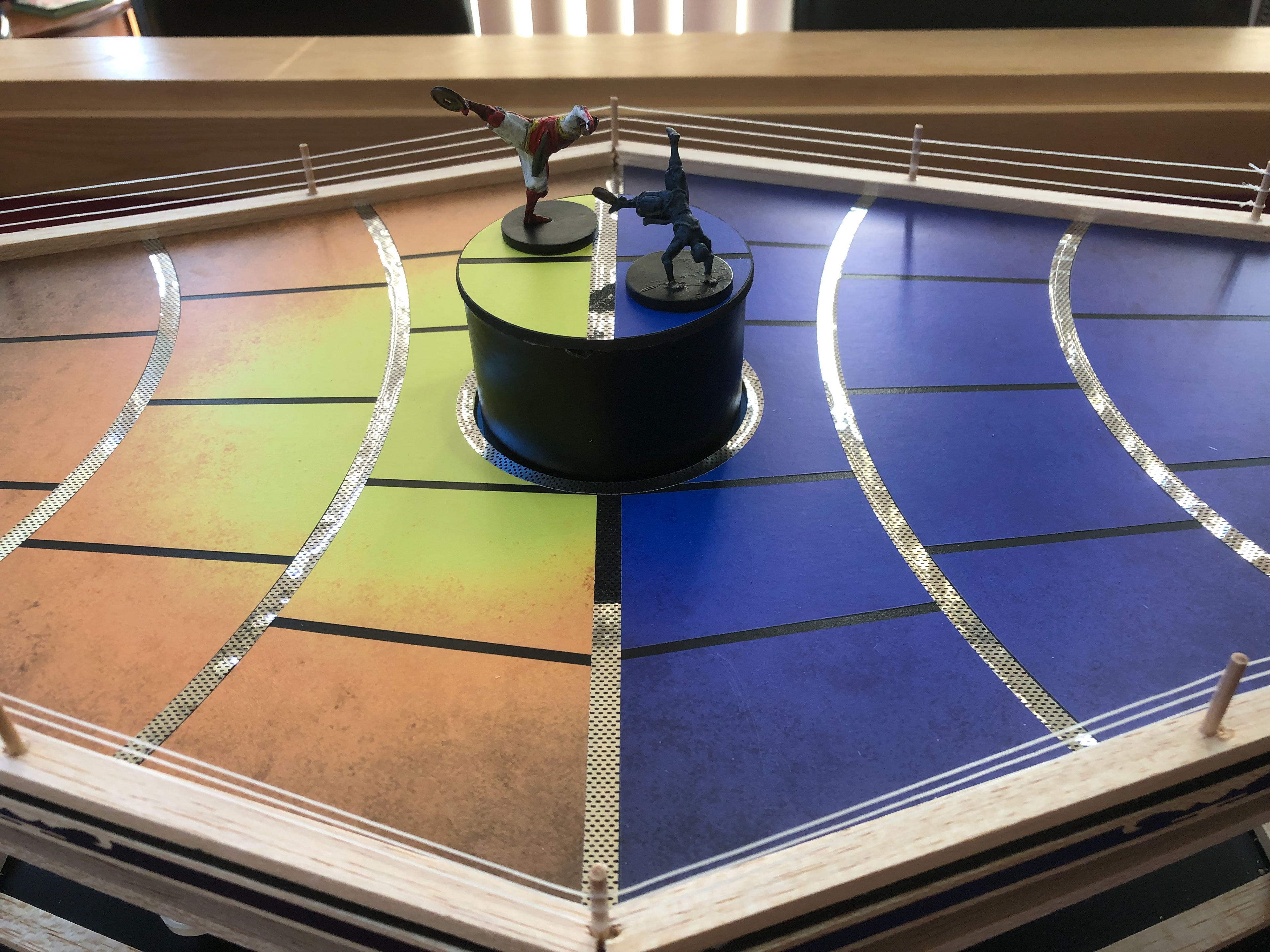 Hydraulic lift for the sudden death rules, for "The Legend of Korra: Pro Bending Arena" (IDW)