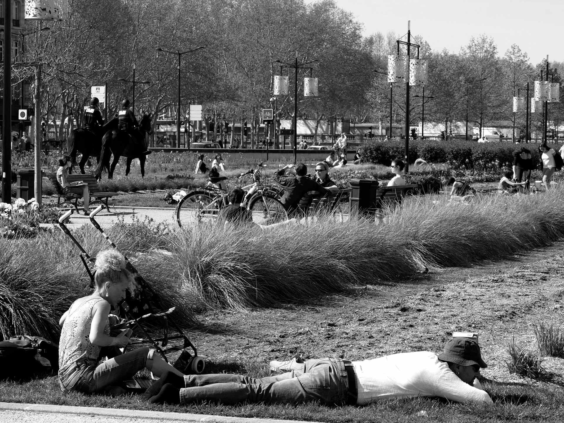 Scène de vie Quai de Bordeaux