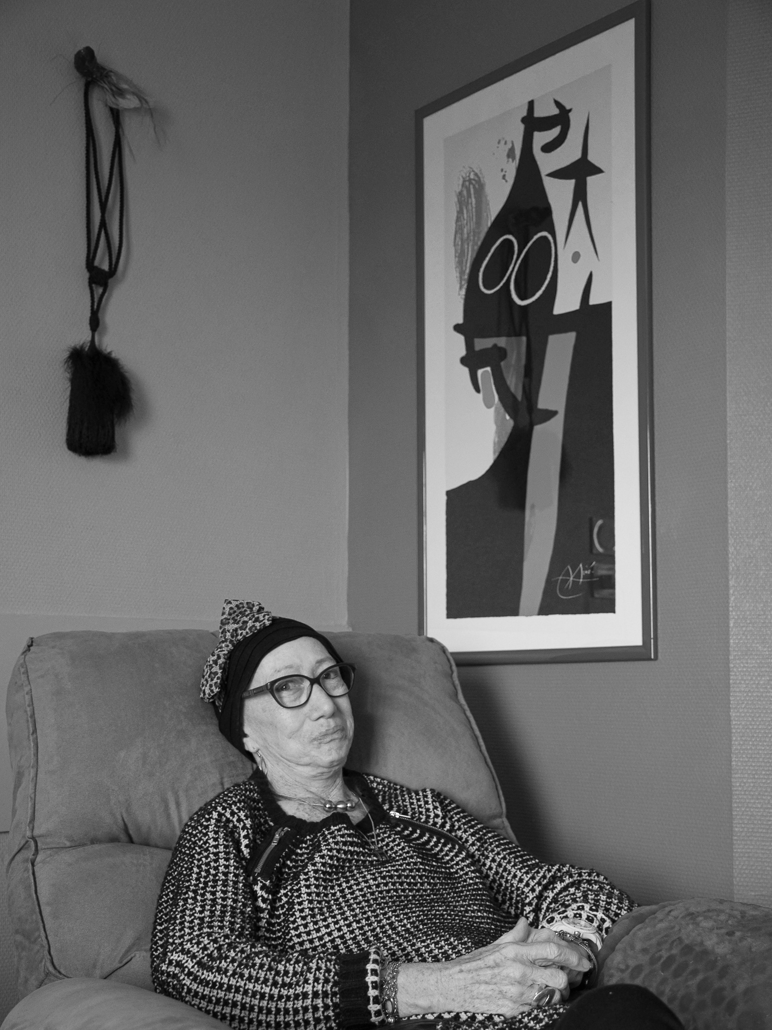 Catherine a décidé de vivre en EHPAD. Elle a 65 ans.