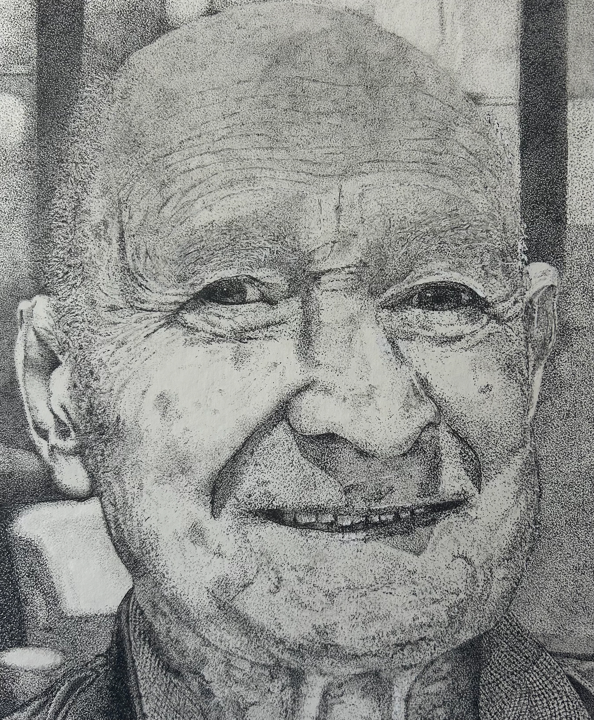 They Call Me Bill [2024] | Ink Pen on Paper | 30 x 40cm, Framed | Private Collection