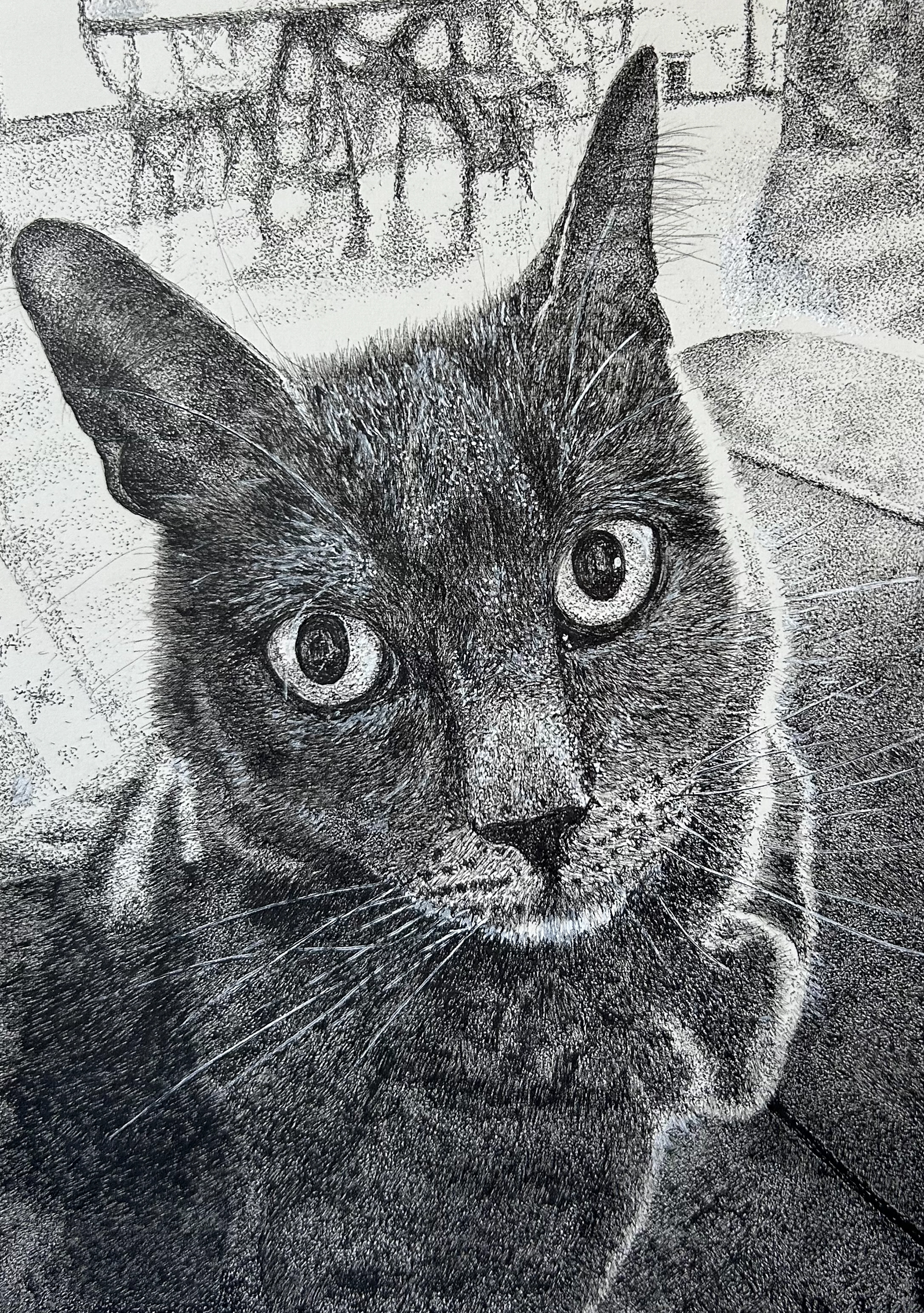 Miss Natasha [2026] | Ink Pen on Paper | 14.8 x 21cm | Private Collection