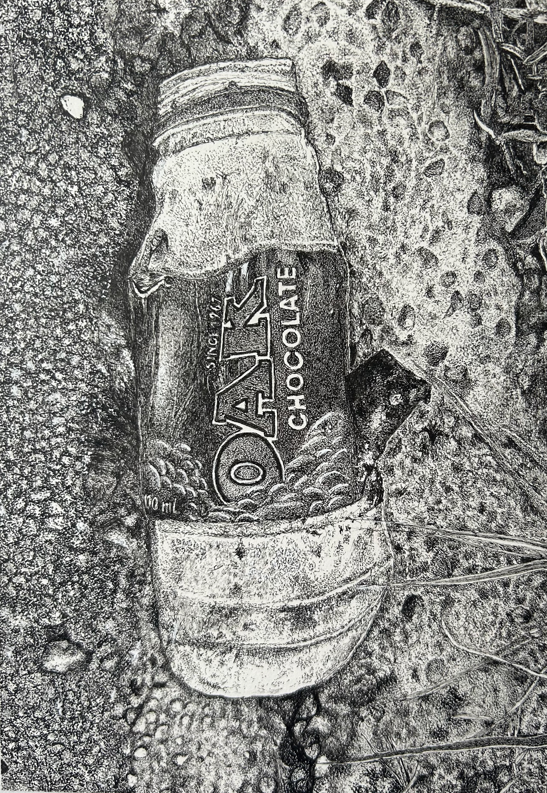 (Dear Earth) Sorry About the Bongs [2026] | Ink Pen on Paper | 14.8 x 21cm, Unframed