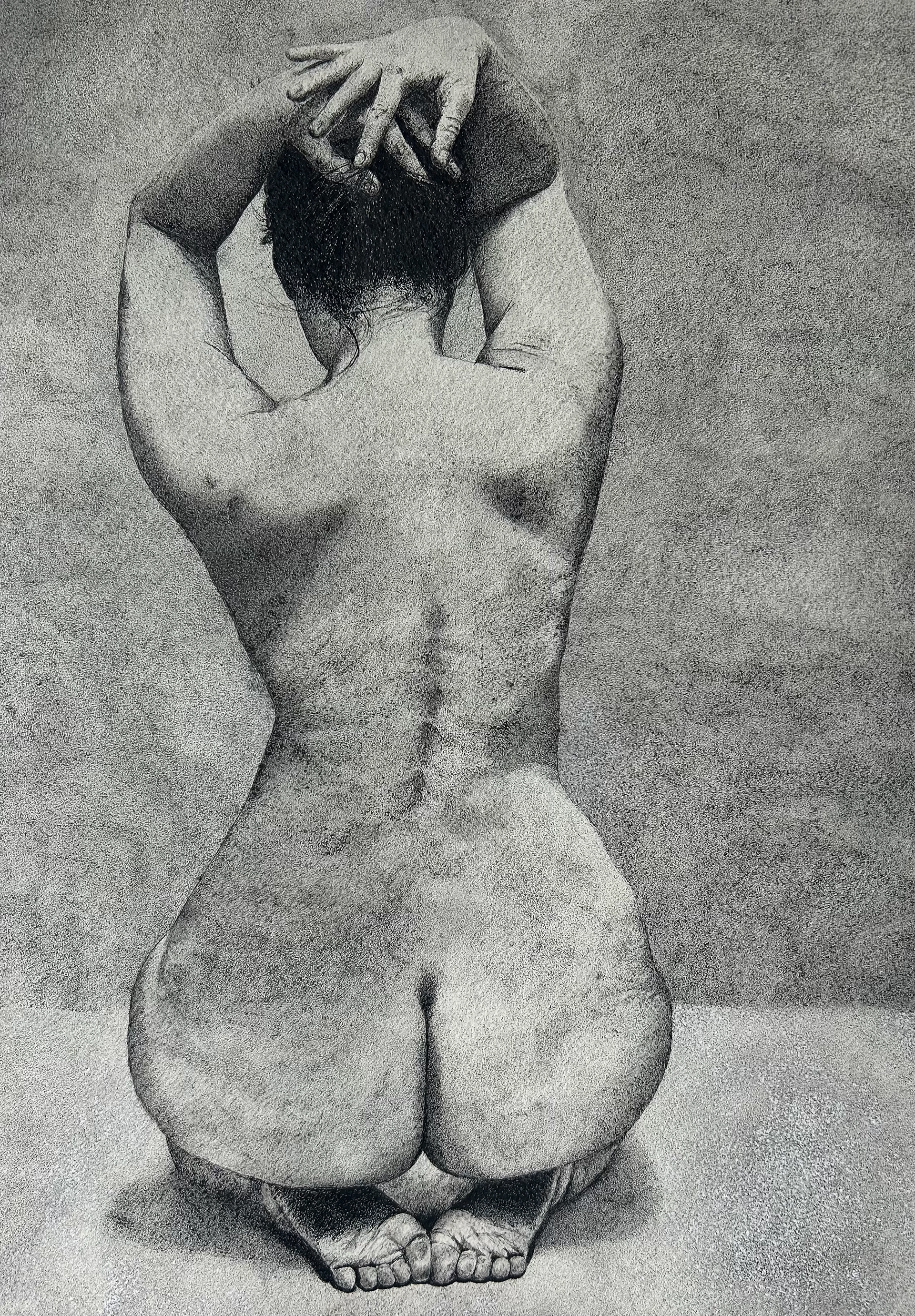 Anjie [2025] | Ink Pen on Paper | 52 x 69cm, Framed | SOLD